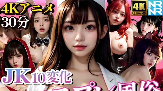 JK10変化コスプレ風俗 おもてなし!中出し濃密セックス