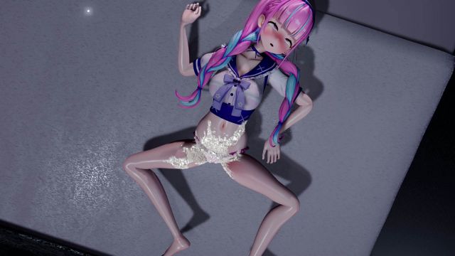 あくあ後背位交尾 着衣