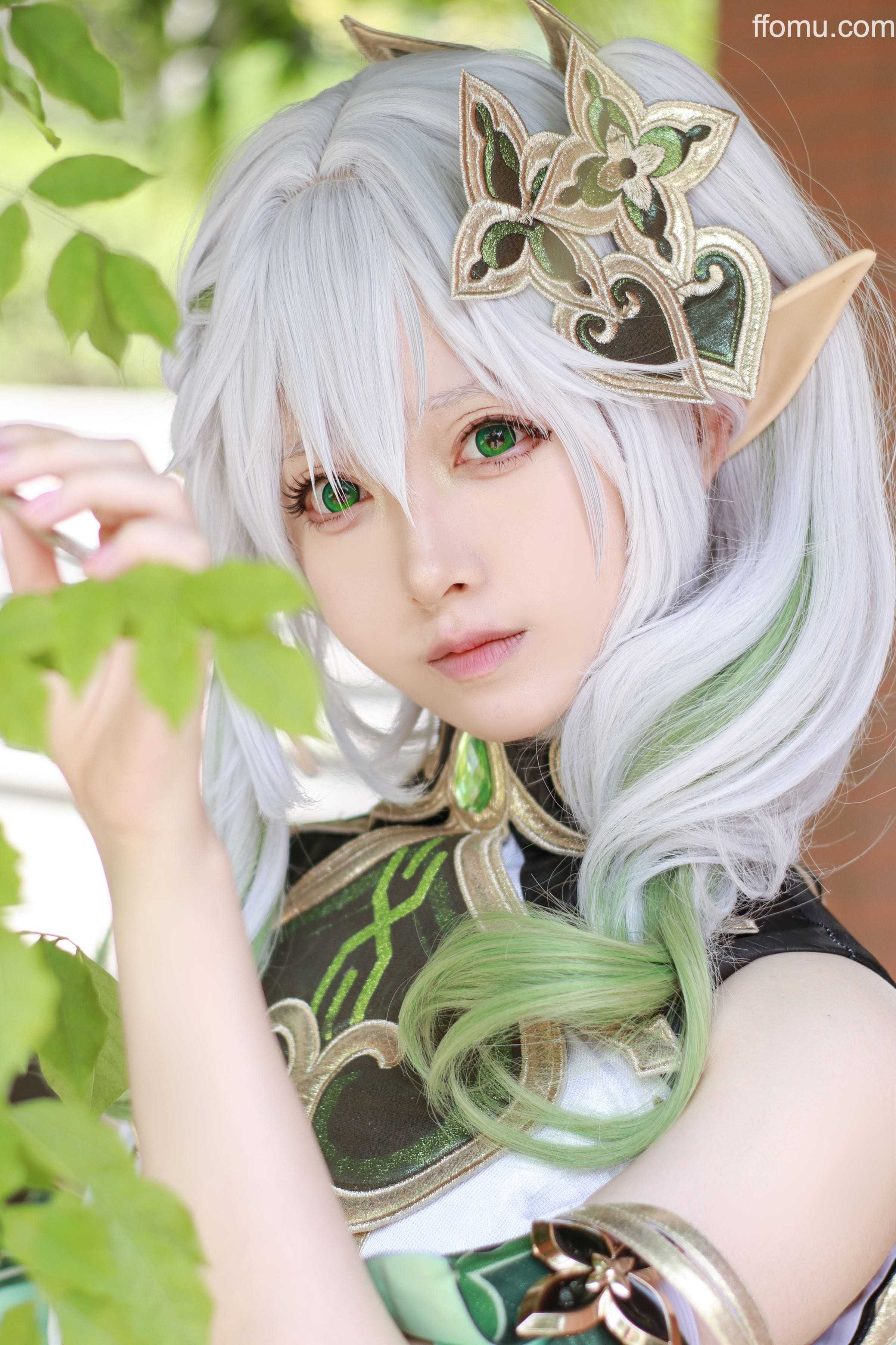 Asagiriai (愛ちゃん) cosplay Nahida – Genshin Impact “37 photos”