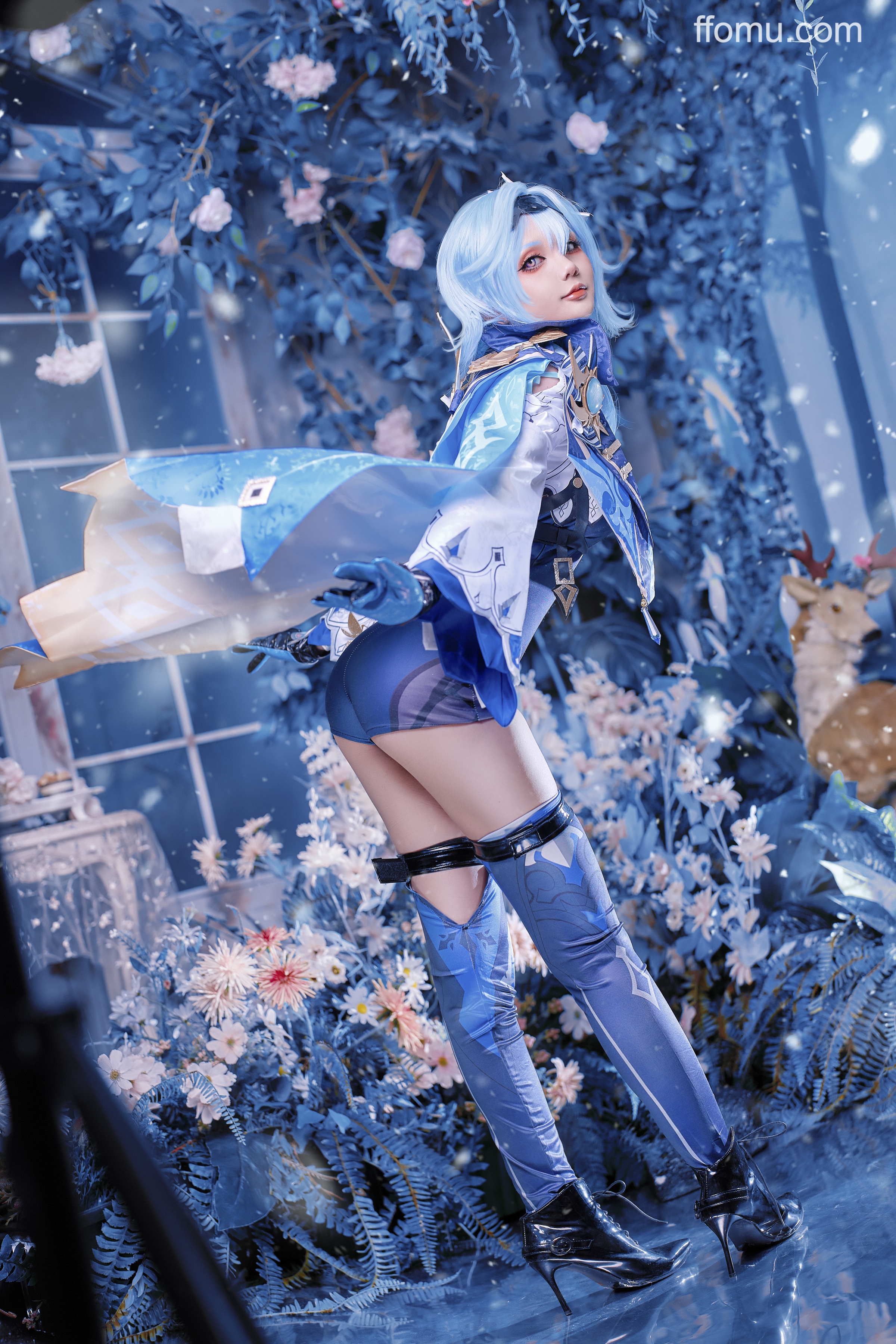 Joyce (Joyce Lin2x) cosplay Eula – Genshin Impact
