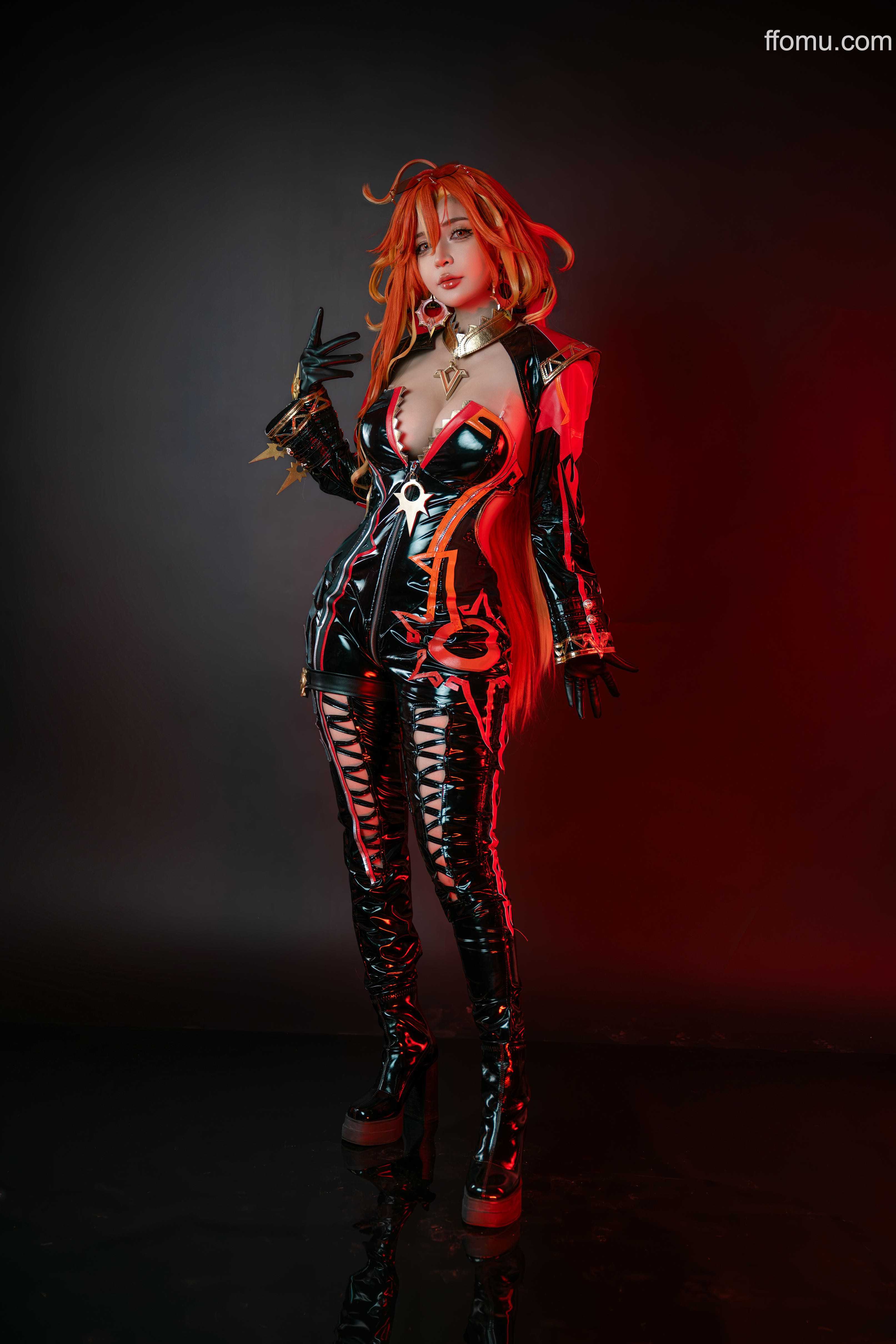 Umeko J cosplay Mavuika – Genshin Impact