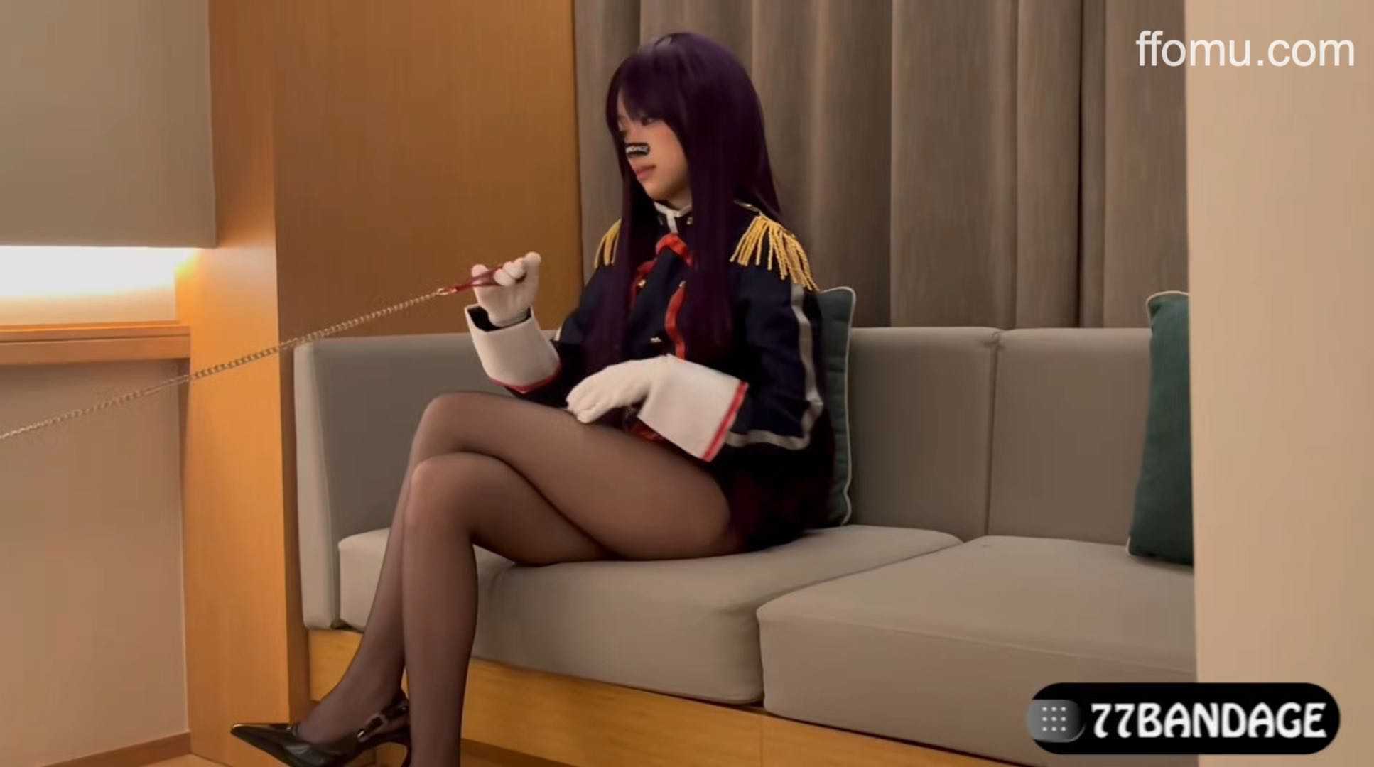 77bandage cosplay Ren Yamashiro – Mato Seihei no Slave