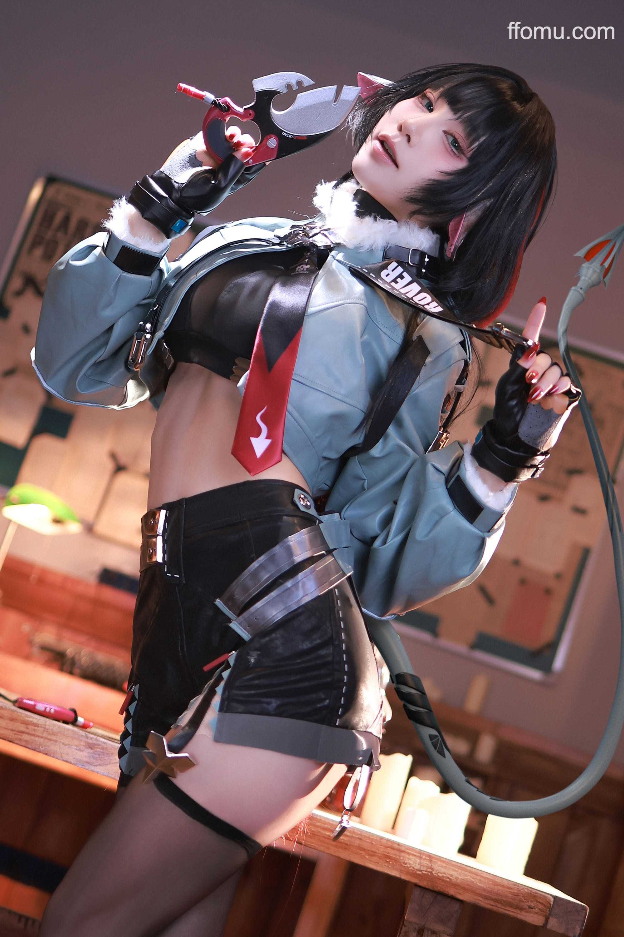 水淼Aqua cosplay Jane Doe – Zenless Zone Zero