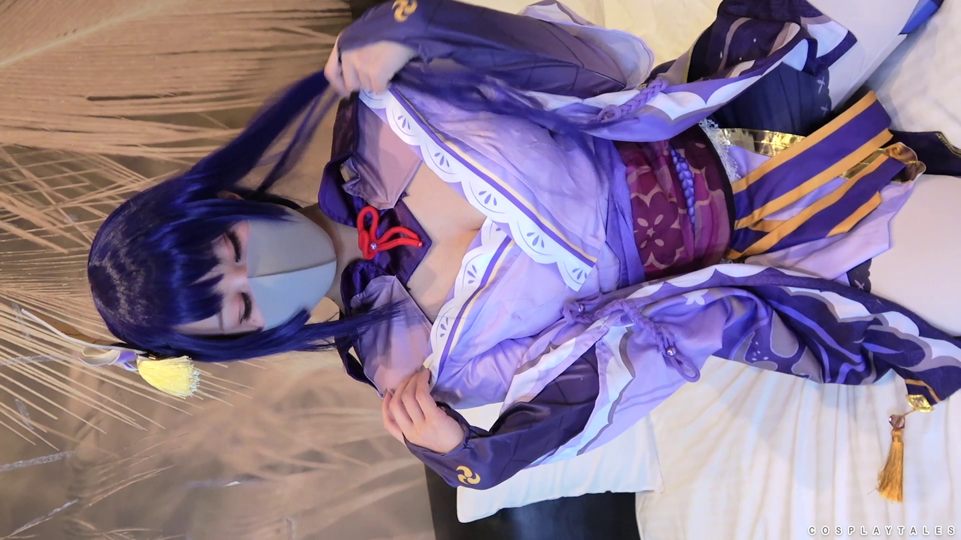 【フル動画】雷電将軍💜 将軍様と連続中出し2連発！ドスケベ交尾で無我の境地へ...Gカップ巨乳コスプレイヤーの中出し済みおま⚫️︎こにそのまま二度目の生挿入して白濁孕ませ汁でぐちゃぐちゃに掻き混ぜてさらに大量中出し💕 同人誌みたいに子宮から溢れたザーメンがブリリュ❤️っと飛び出てくる（乃愛）