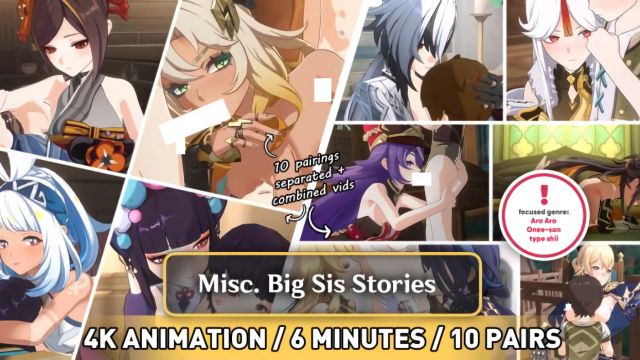 Misc. Big Sis Stories ANIMATION (4K) (EARLY ACCESS)