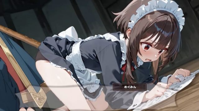 [③-床掃除-動画版]この魔女っ娘は今日からワシのメイド！