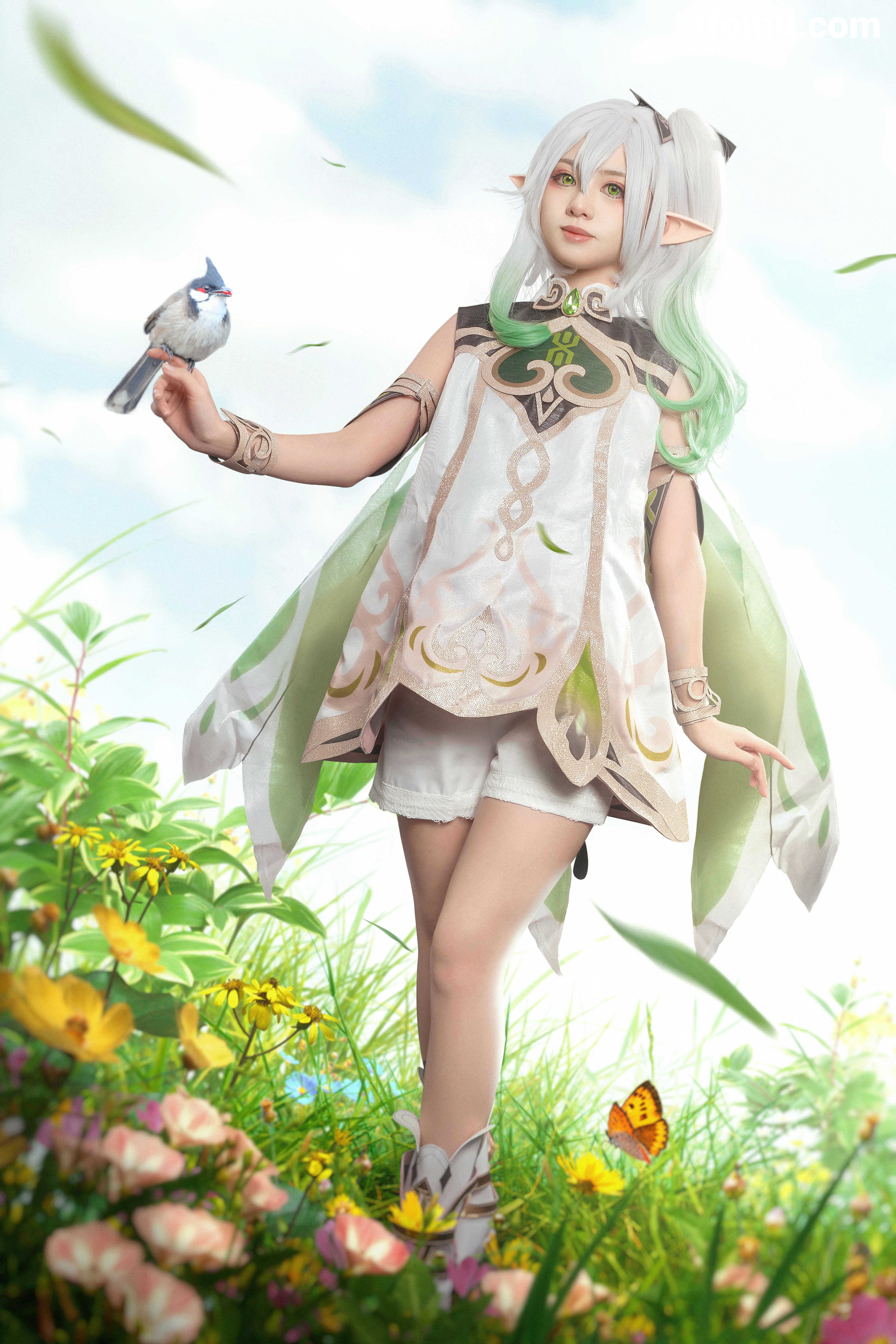 Nekokoyoshi (爆机少女喵小吉) cosplay Nahida – Genshin Impact