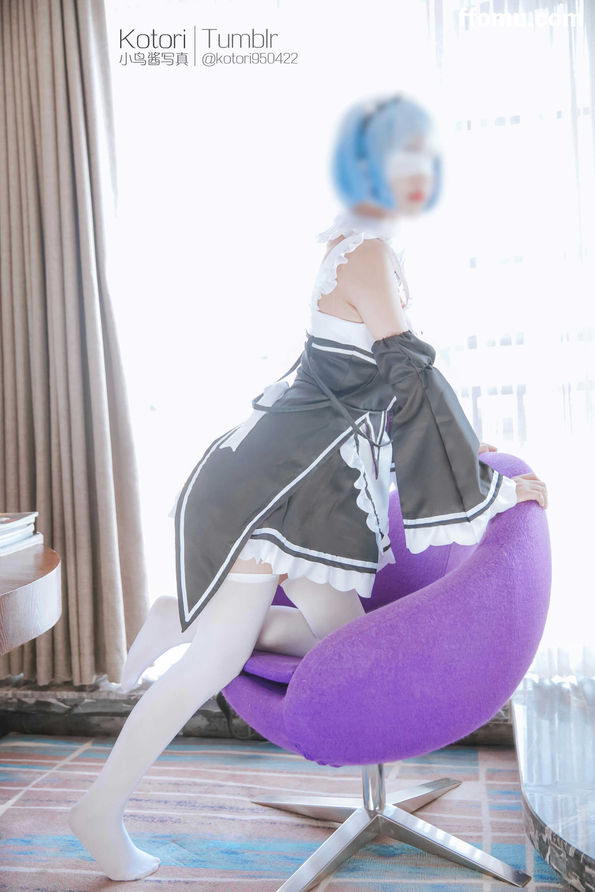小鸟酱 (kotori950422) cosplay Rem – Re:Zero