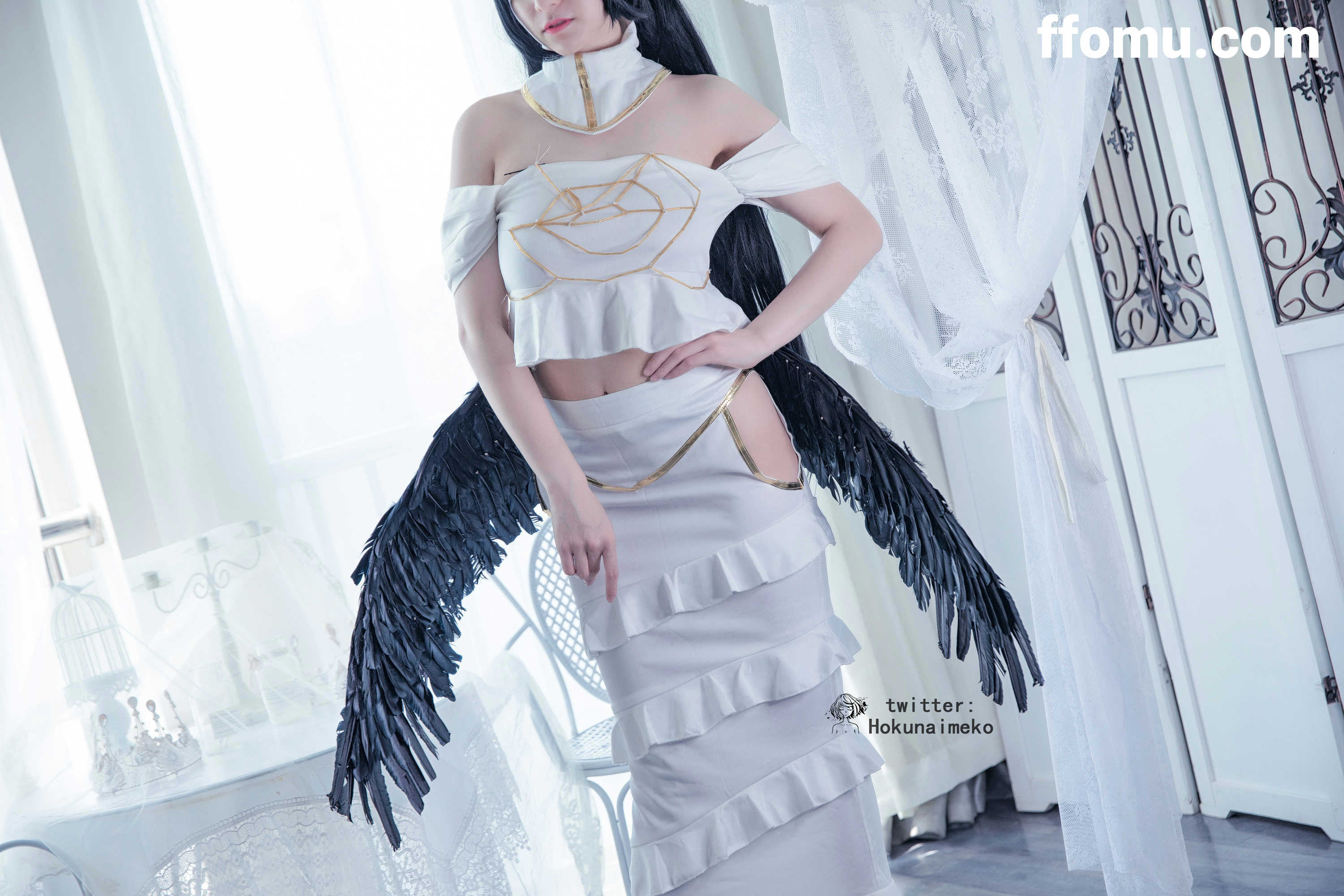Hokunaimeko cosplay Albedo – Overlord
