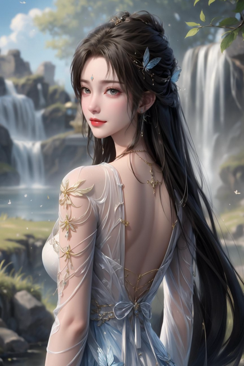 【谪仙少女、 高岭之花, 待染的白纸】