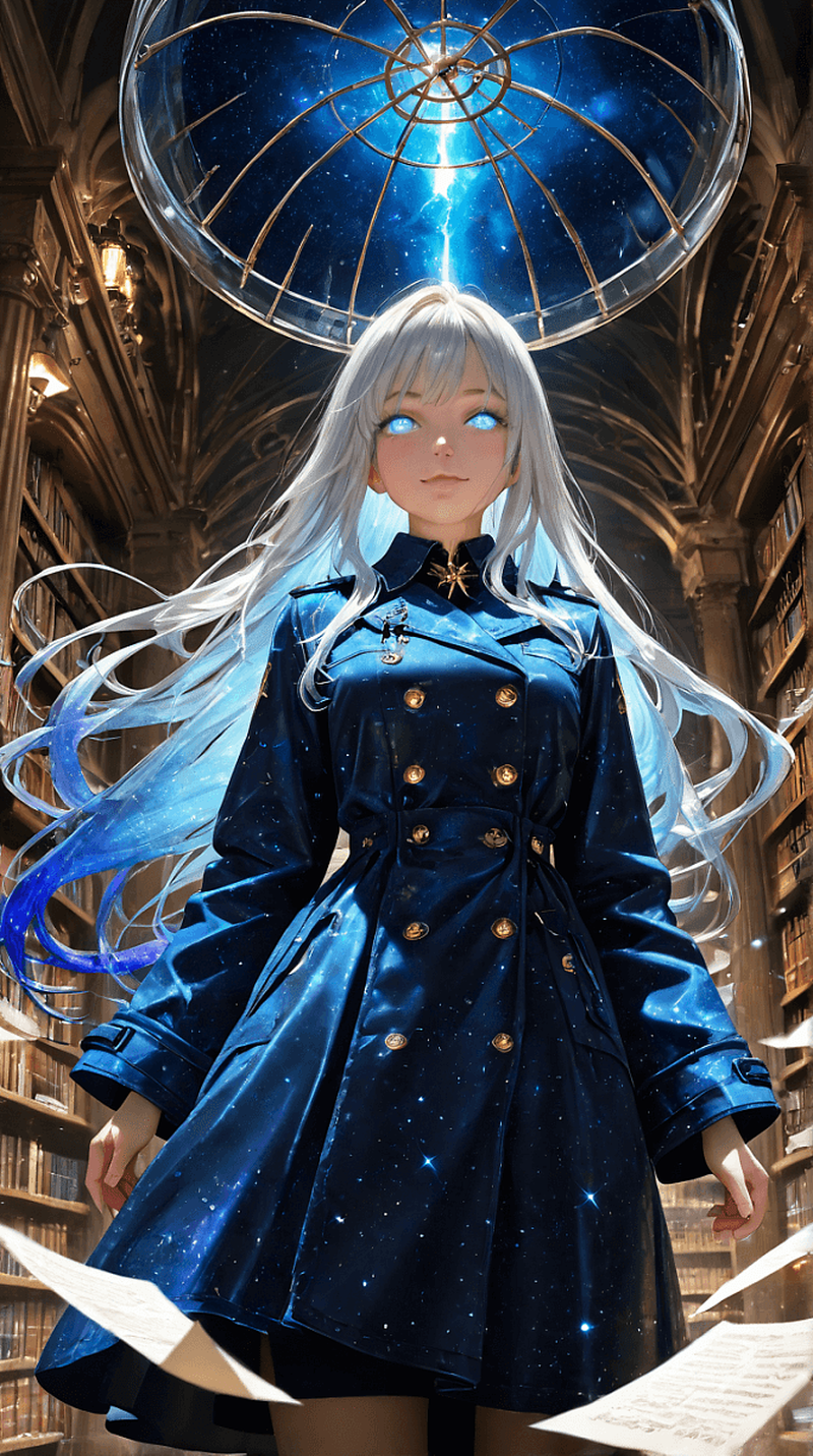 Lyra Virelle — The Archivist of Lost Tomorrows