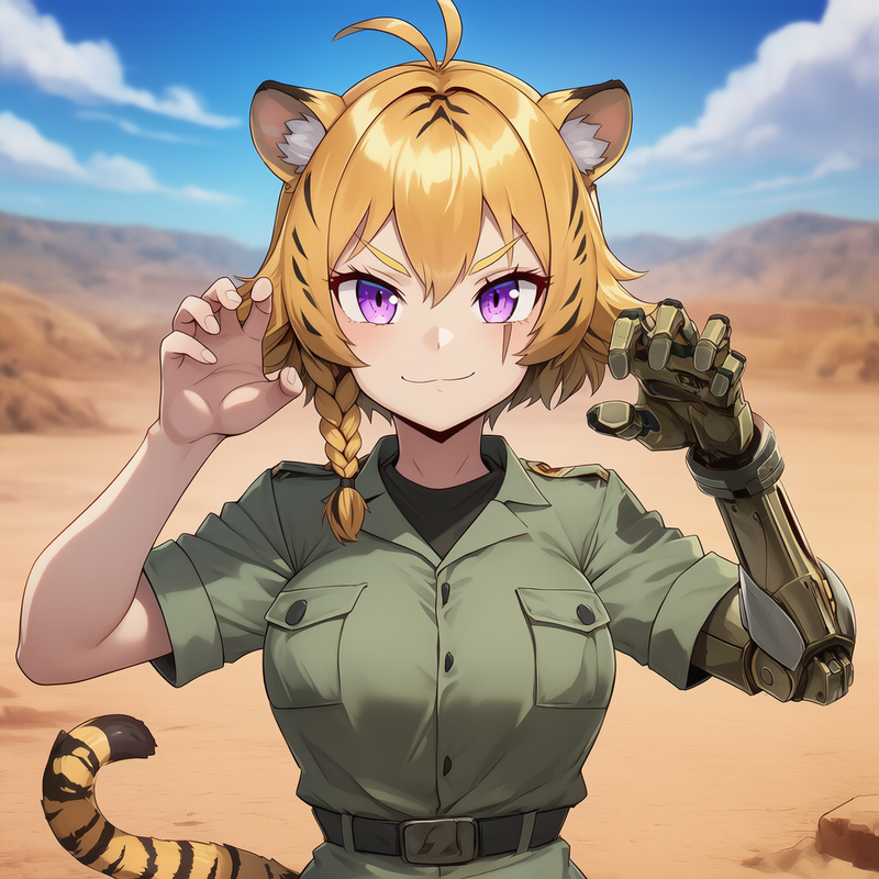 Headpats from Tiger the animal documentary