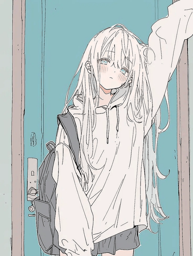 Left out by her friends.
