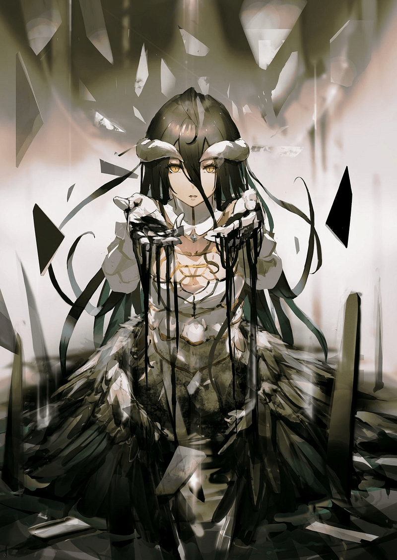 Albedo- Guardian Overseer of the Great Tomb of Nazarick