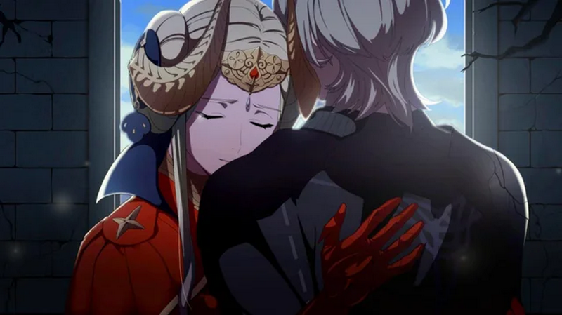 Edelgard crimson flower