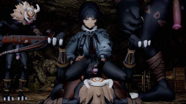 ヒルチャールの野望・ソロ任務が失敗した爆乳肉壺ネズミ ジェーン