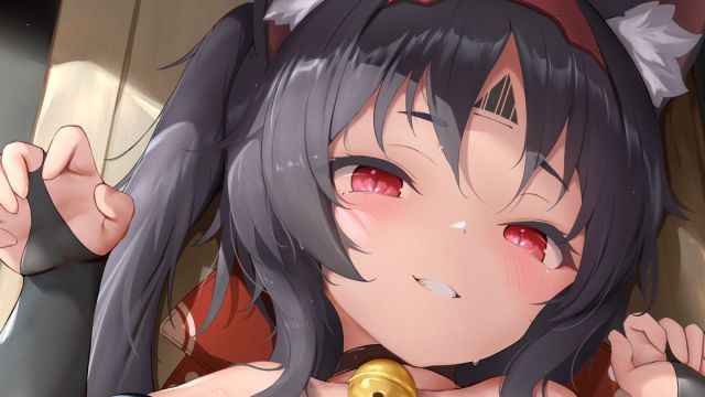 猫宮又奈ちゃんフルアニメーション95秒、ループ動画(音声付き + 高画質)