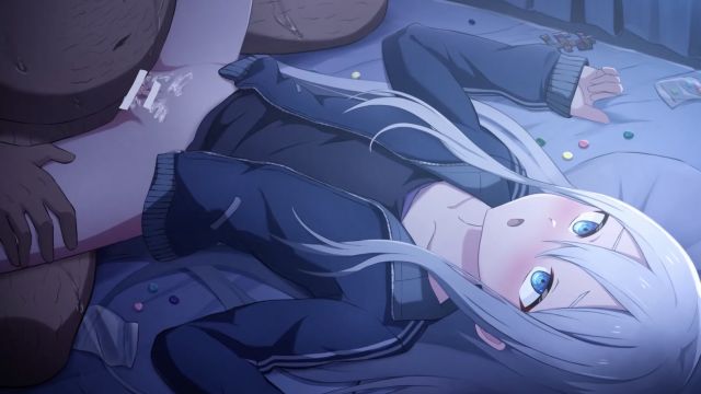 (R-18動画)おなかに溜るカルピス