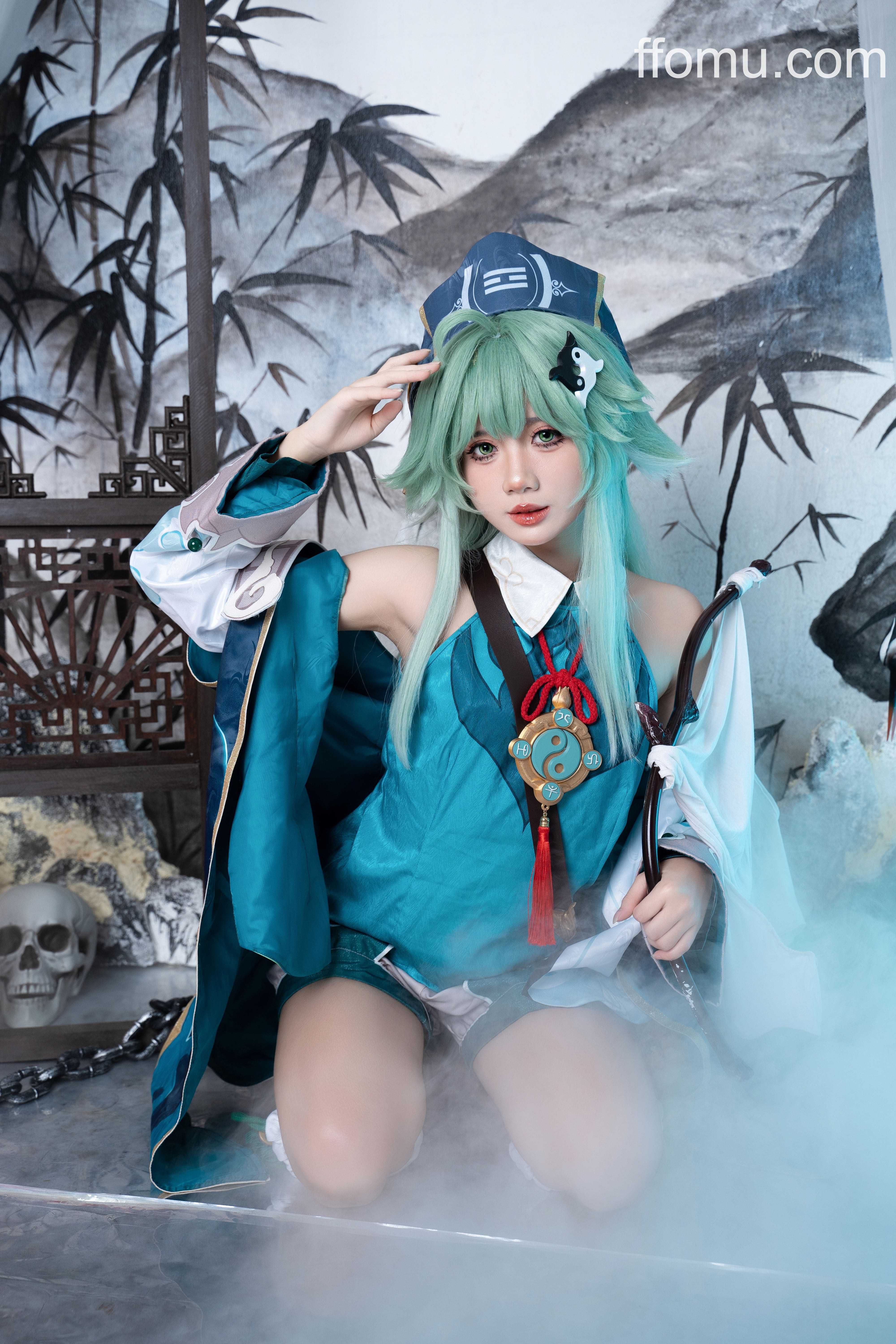 PoppaChan cosplay Huohuo – Honkai:Star Rail