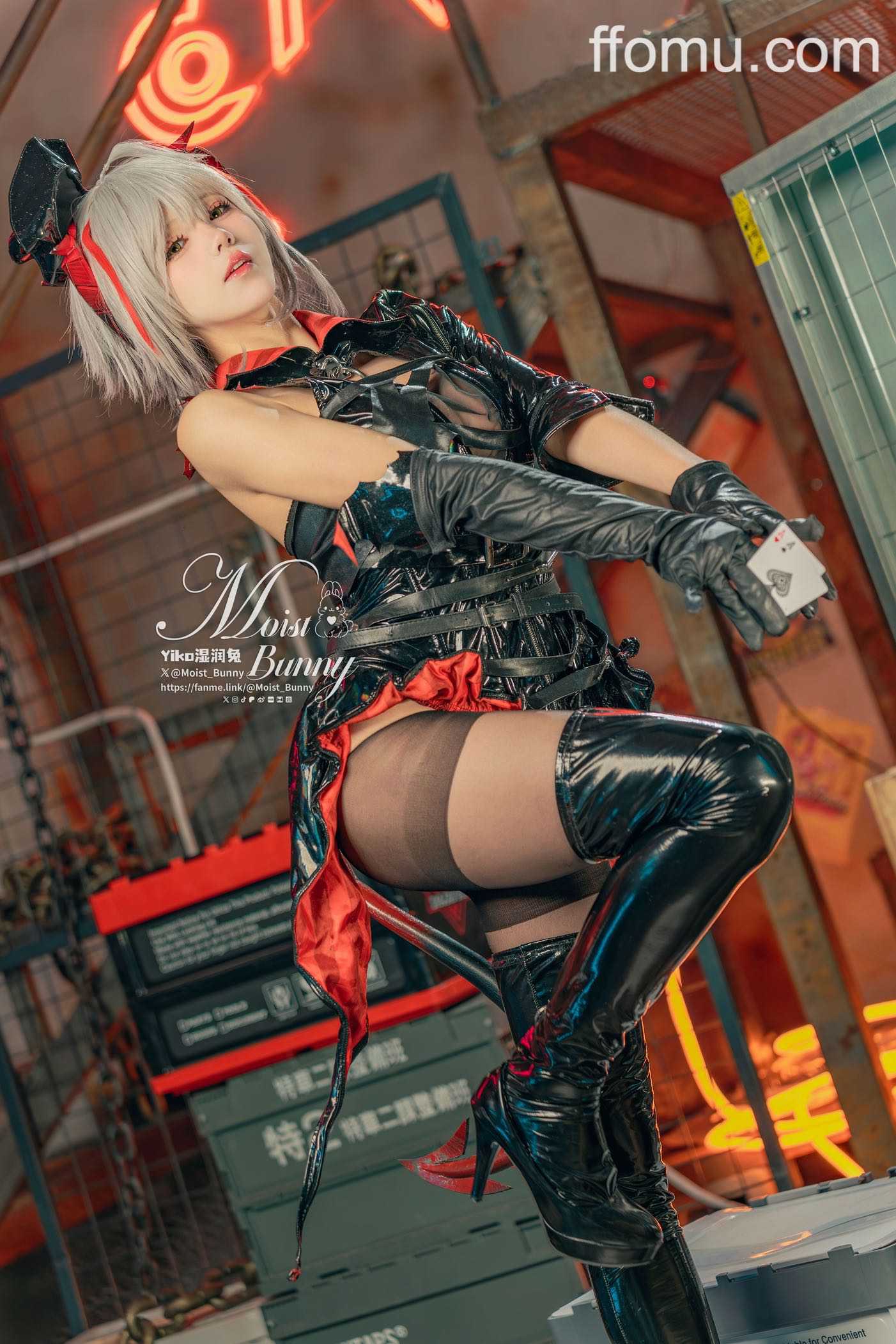 咬一口兔娘ovo (Yaokoututu) cosplay W – Arknights – Part 2
