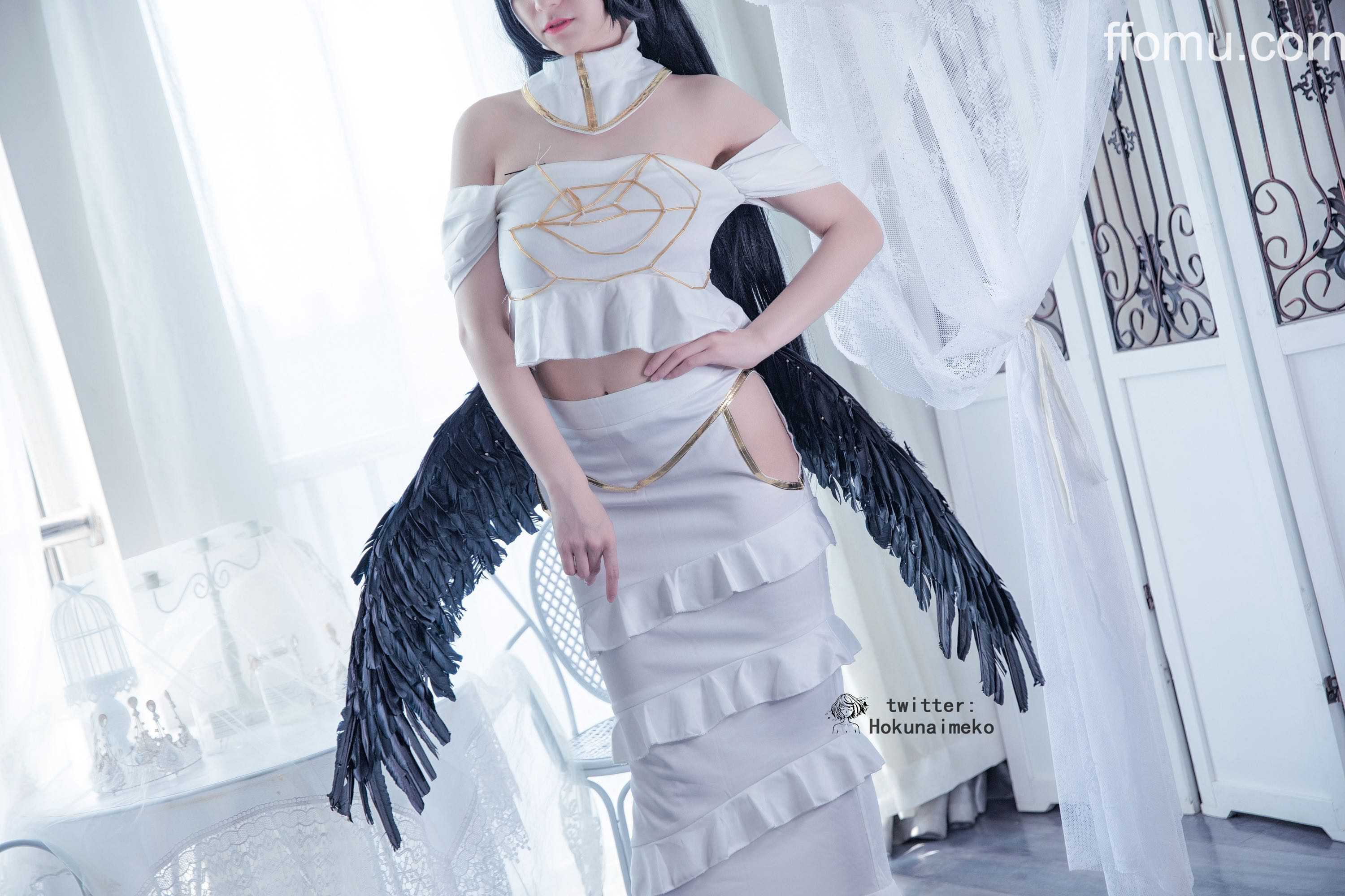 Hokunaimeko cosplay Albedo – Overlord