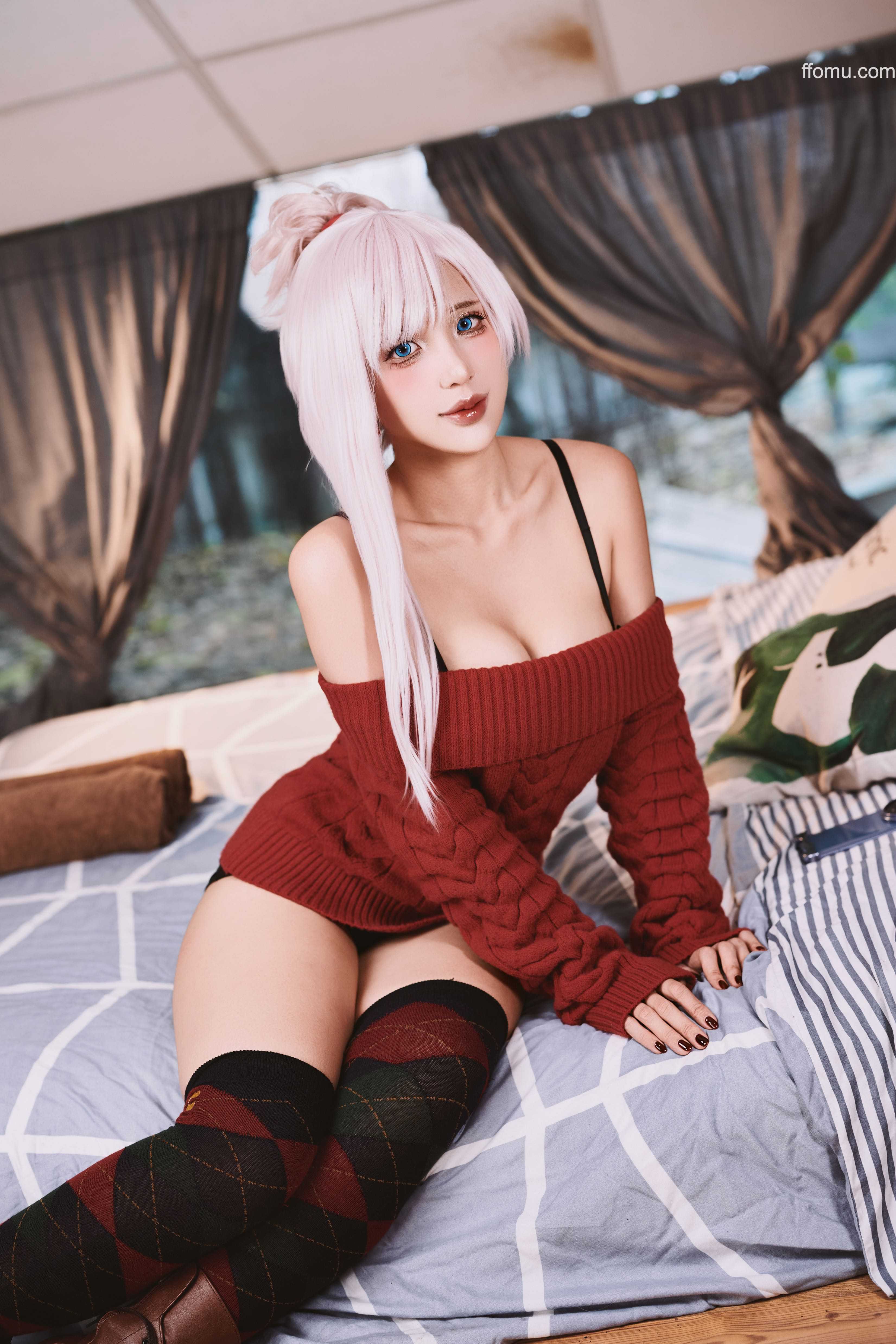 Puypuy プィプィ (Puypuychan) cosplay Miyamoto Musashi Housewife – Fate/Grand Order