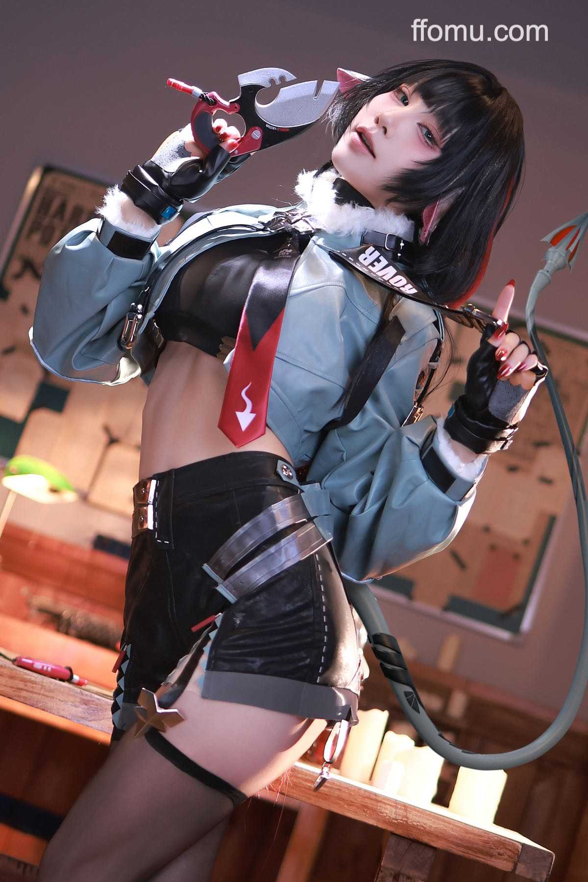 水淼Aqua cosplay Jane Doe – Zenless Zone Zero