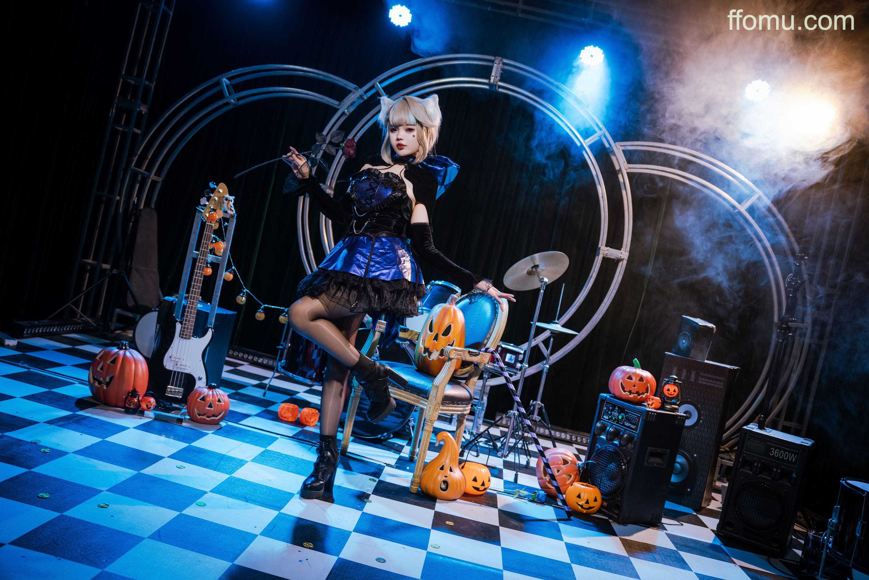 小瑶幺幺 (xiaoyaoyaoyao12) cosplay Lynette – Genshin Impact