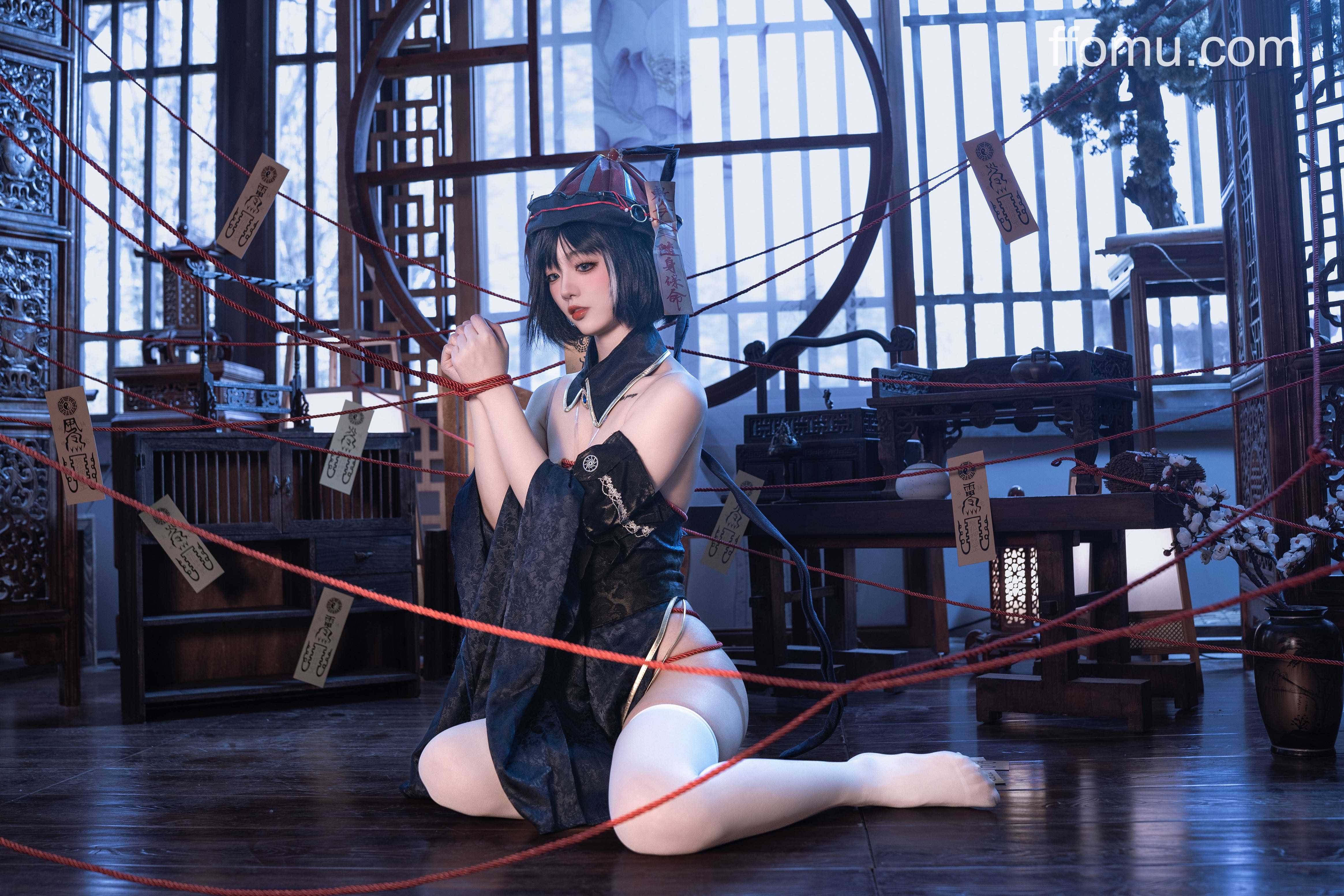 桃良阿宅 (taoliangazhai) cosplay Hwah Jah – Azur Lane