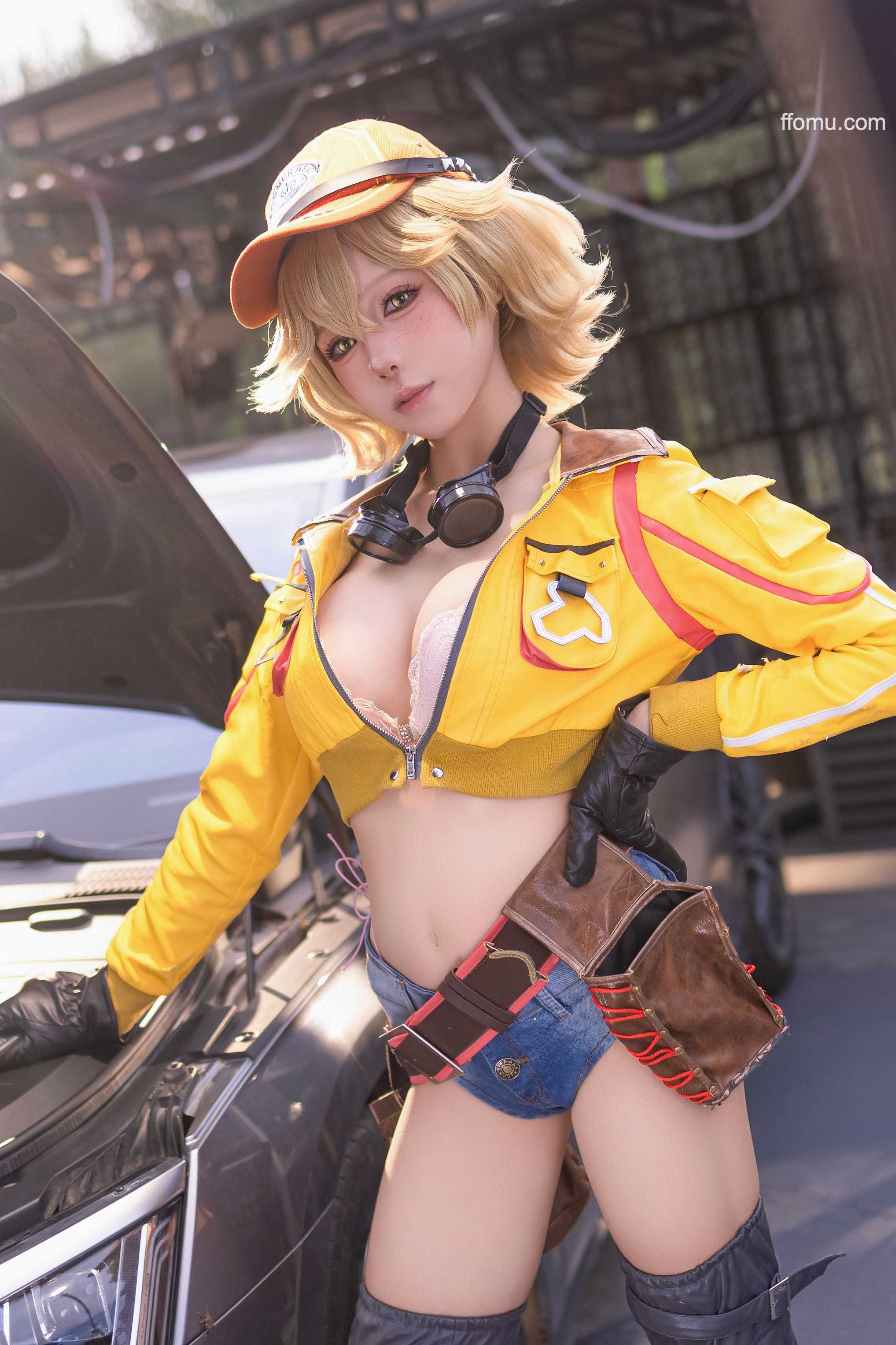 咬一口兔娘ovo (Yaokoututu) cosplay Cindy Aurum – Final Fantasy