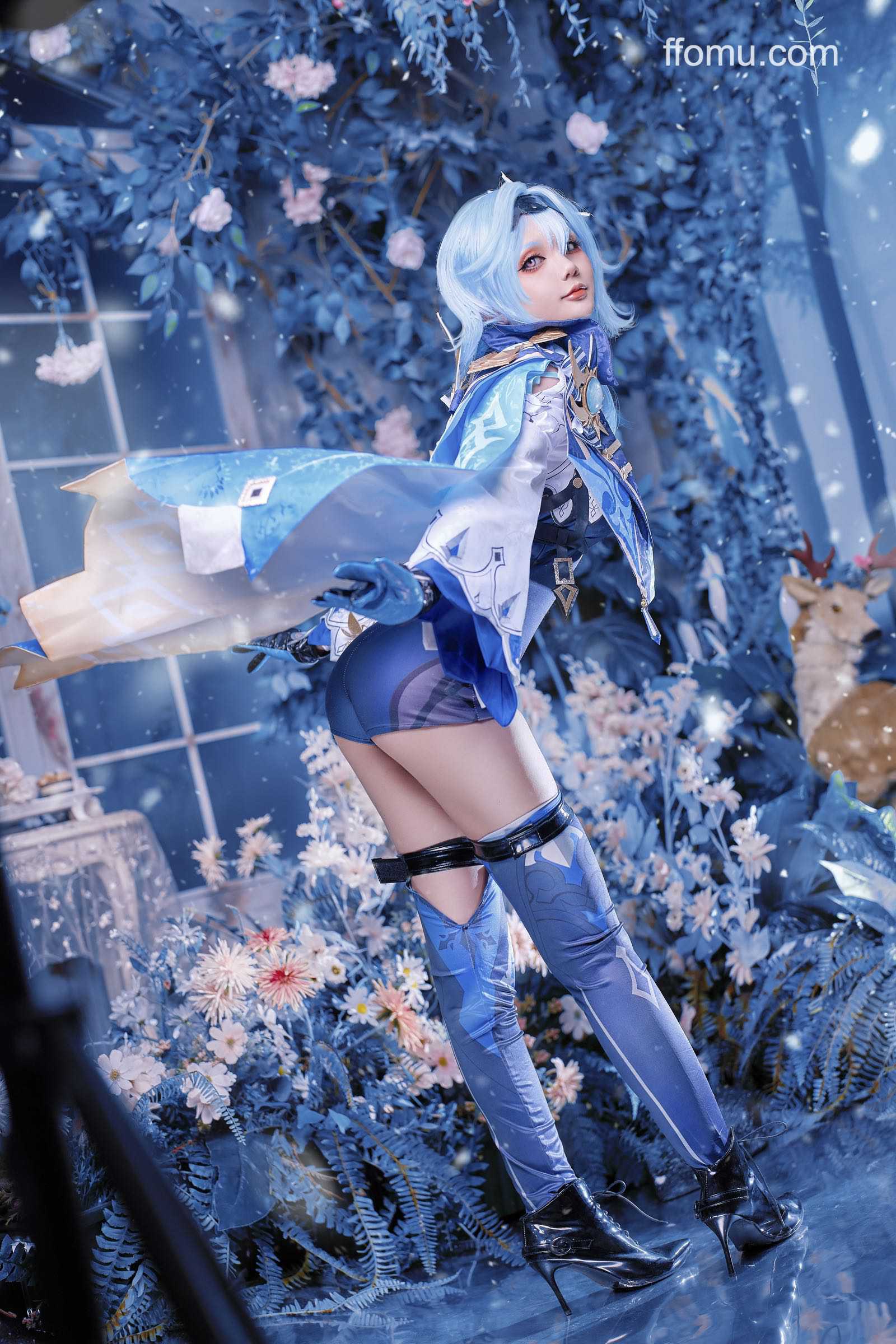 Joyce (Joyce Lin2x) cosplay Eula – Genshin Impact