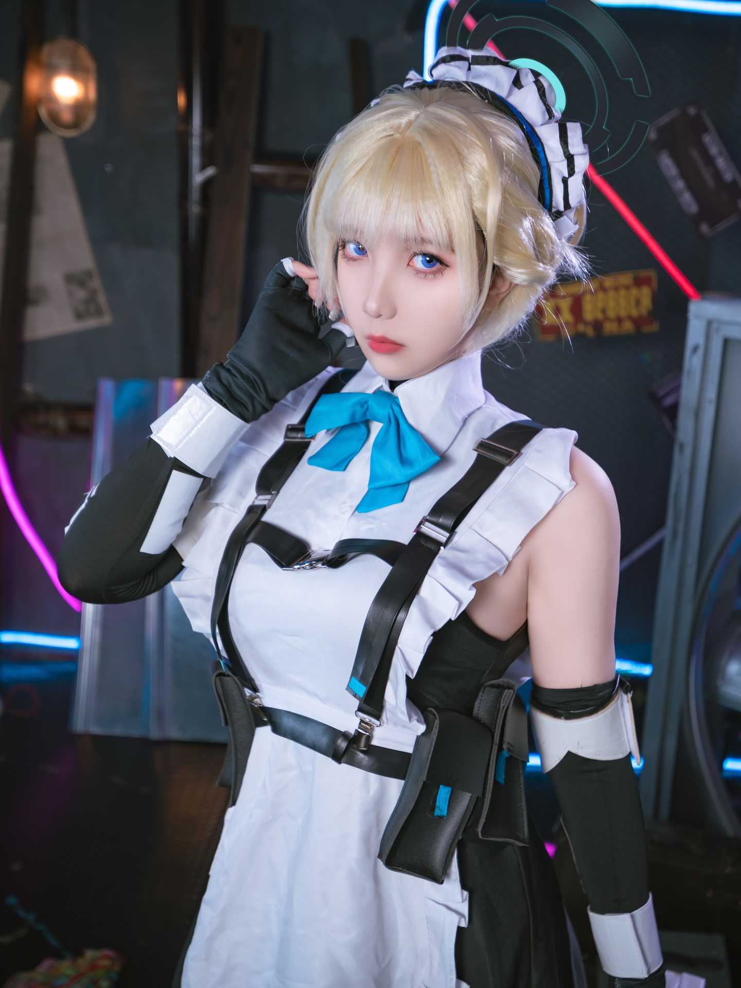 小和甜酒 (xiaohetianjiu) cosplay Asuma Toki – Blue Archive “31 photos”