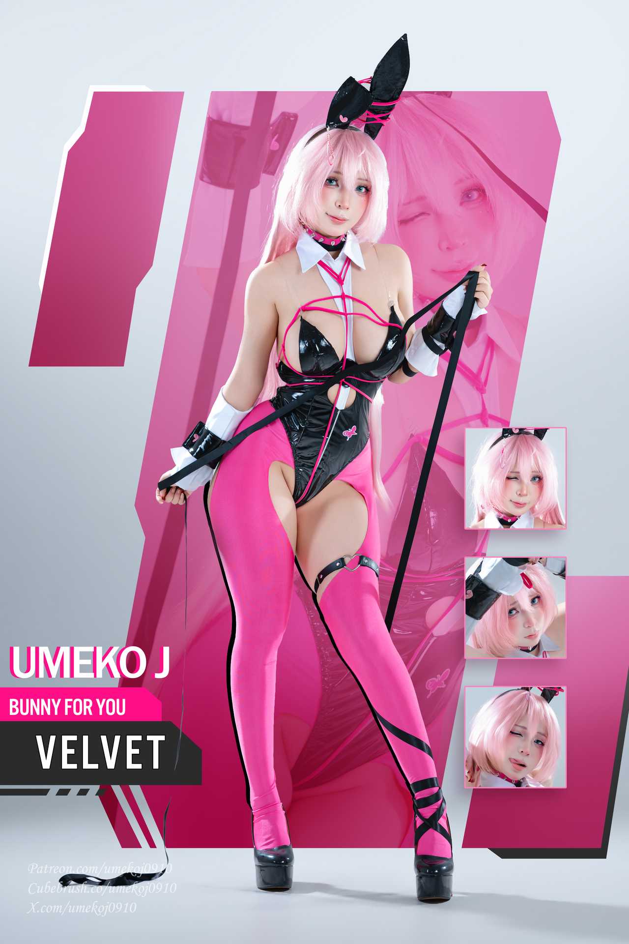 Umeko J cosplay Velvet Sensual Rabbit – NIKKE “72 photos and 8 videos”