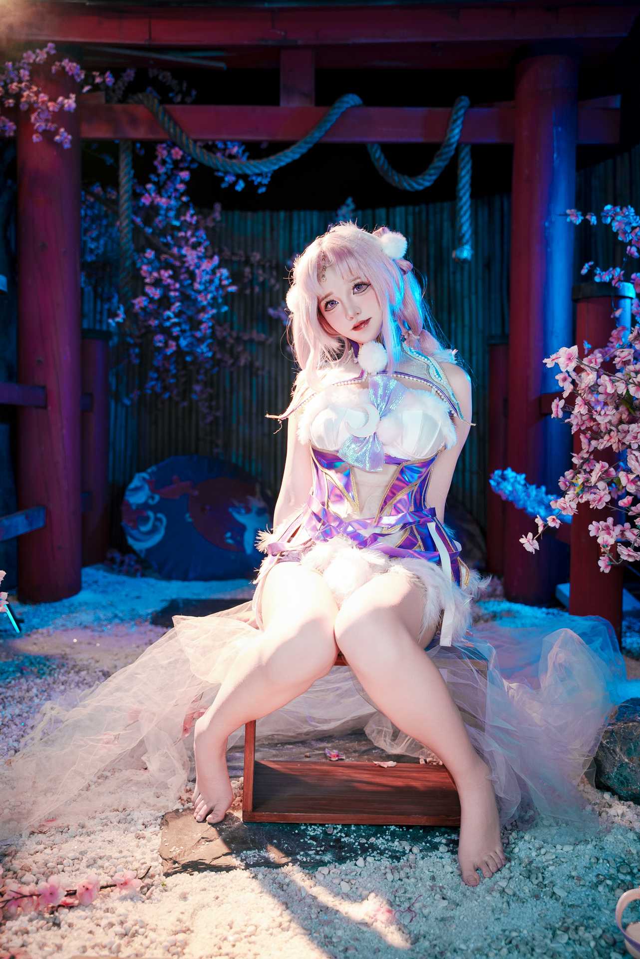 阿薰kaOri (axunkaOri) cosplay Ziping Yin – Naraka Bladepoint “51 photos and 1 video”