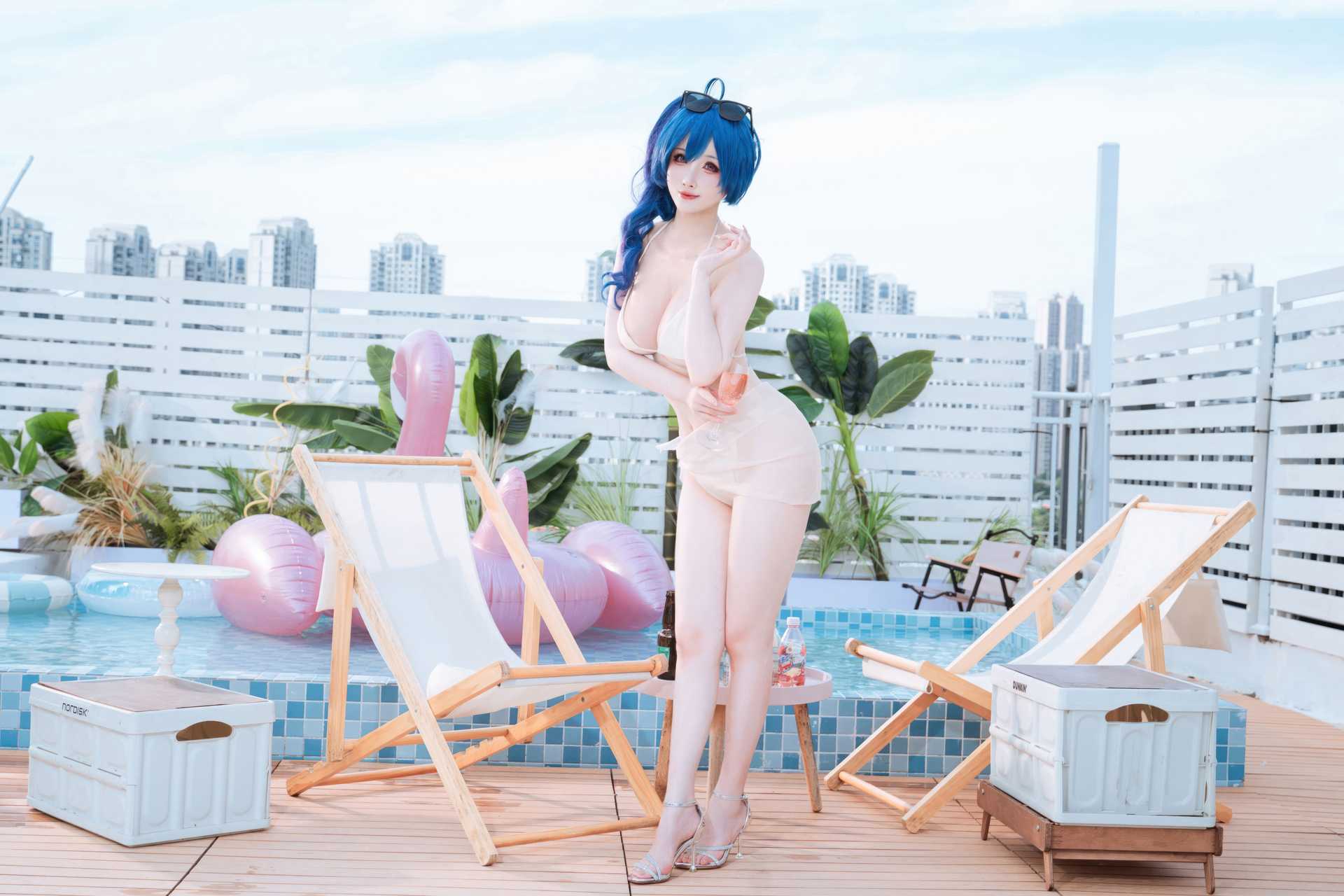 Rioko (凉凉子) cosplay St. Louis – Azur Lane “40 photos”