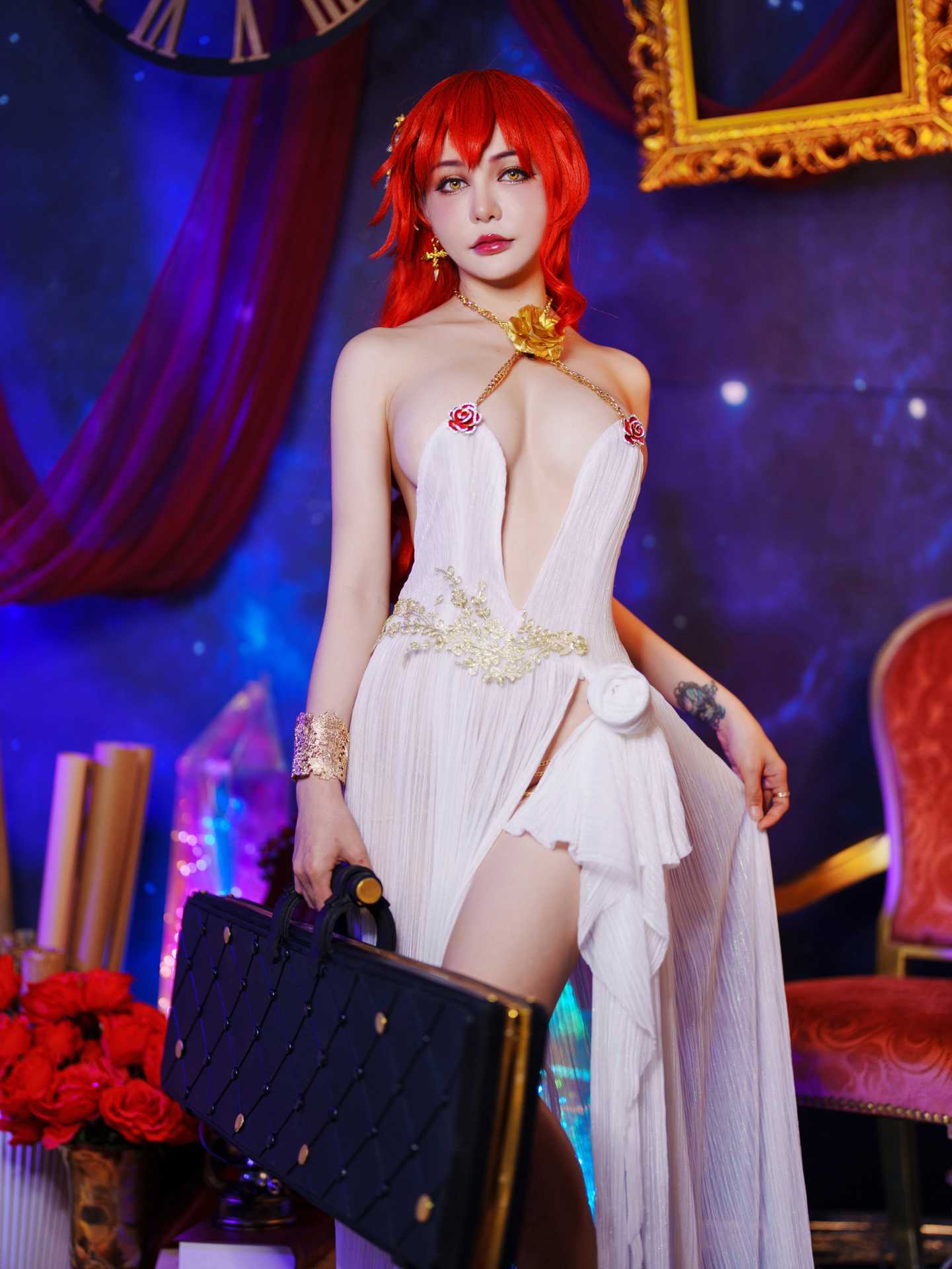 Joyce (Joyce Lin2x) cosplay Himeko – Honkai:Star Rail “74 photos”