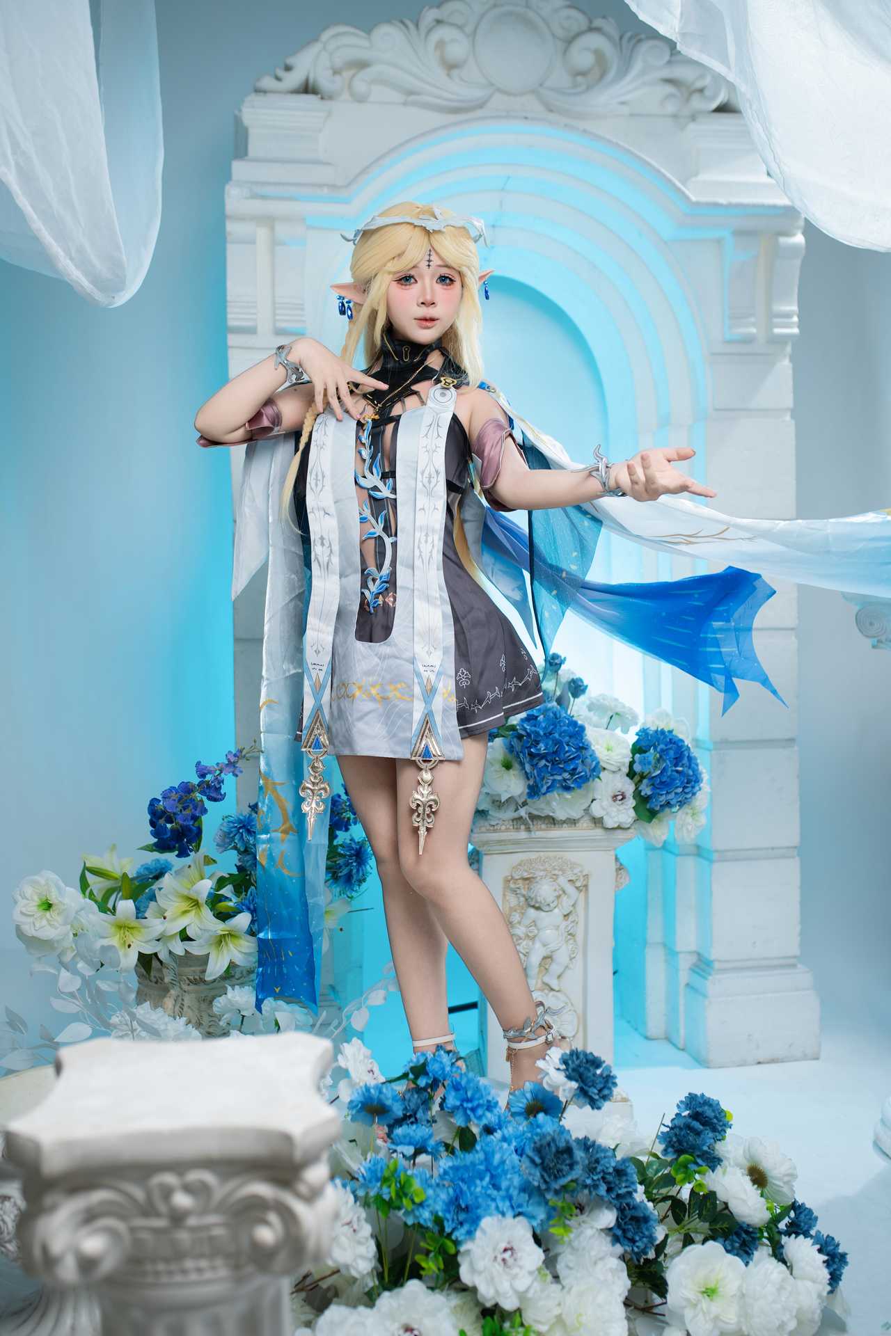YanYan (ヤンヤン) cosplay Cartethyia – Wuthering Waves “70 photos and 2 videos”