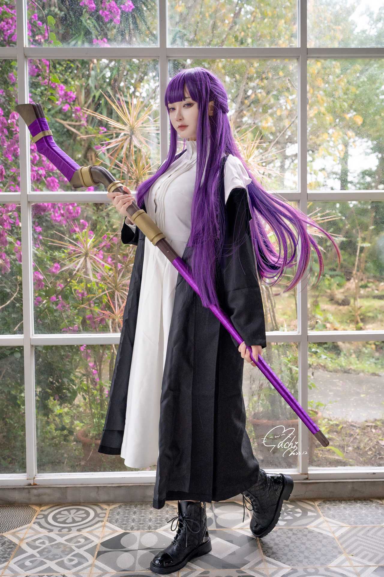 Machi馬吉 cosplay Fern – Sousou no Frieren “59 photos”