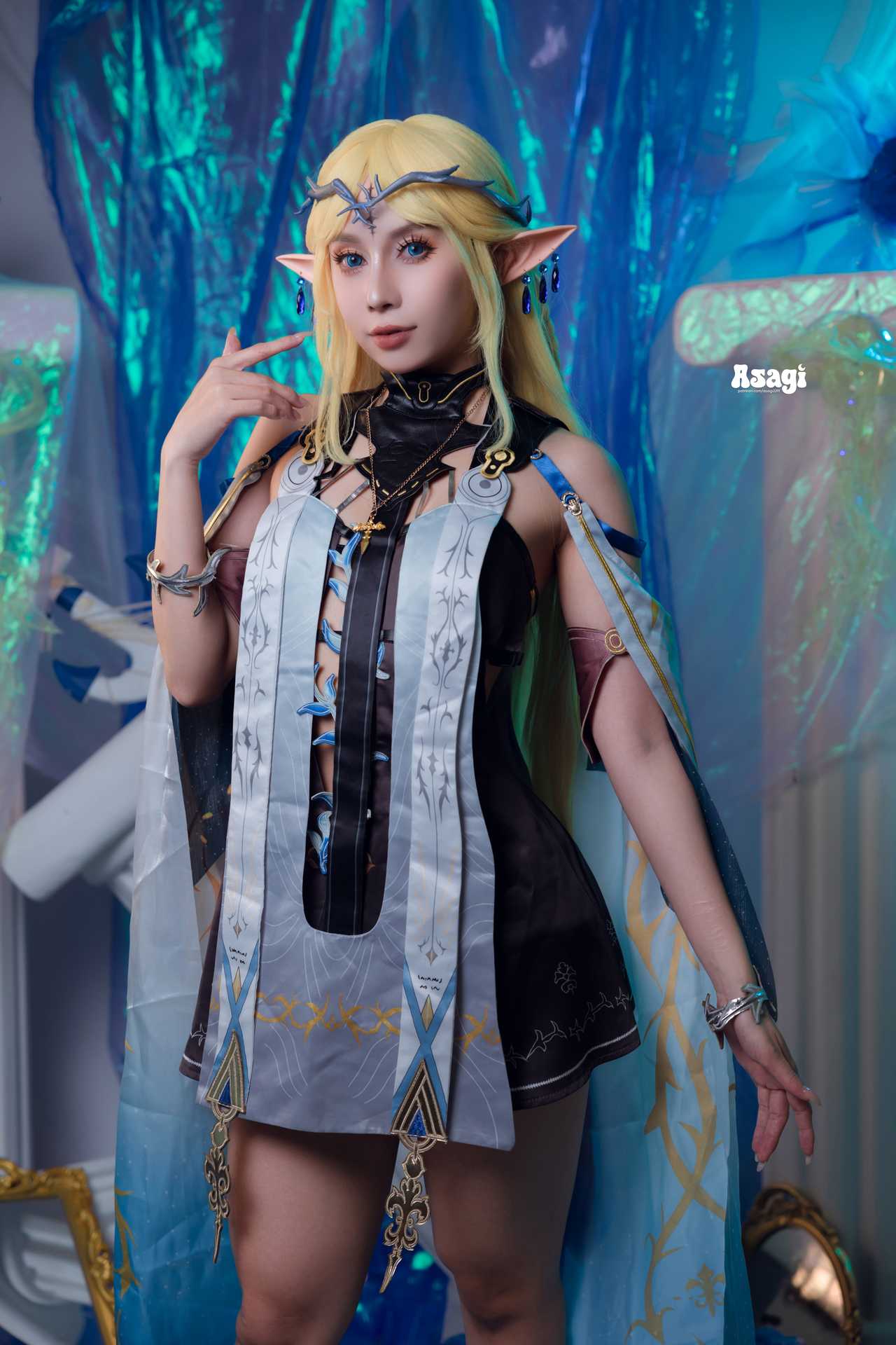 Asagi Kawaii cosplay Cartethyia – Wuthering Waves “84 photos and 20 videos”