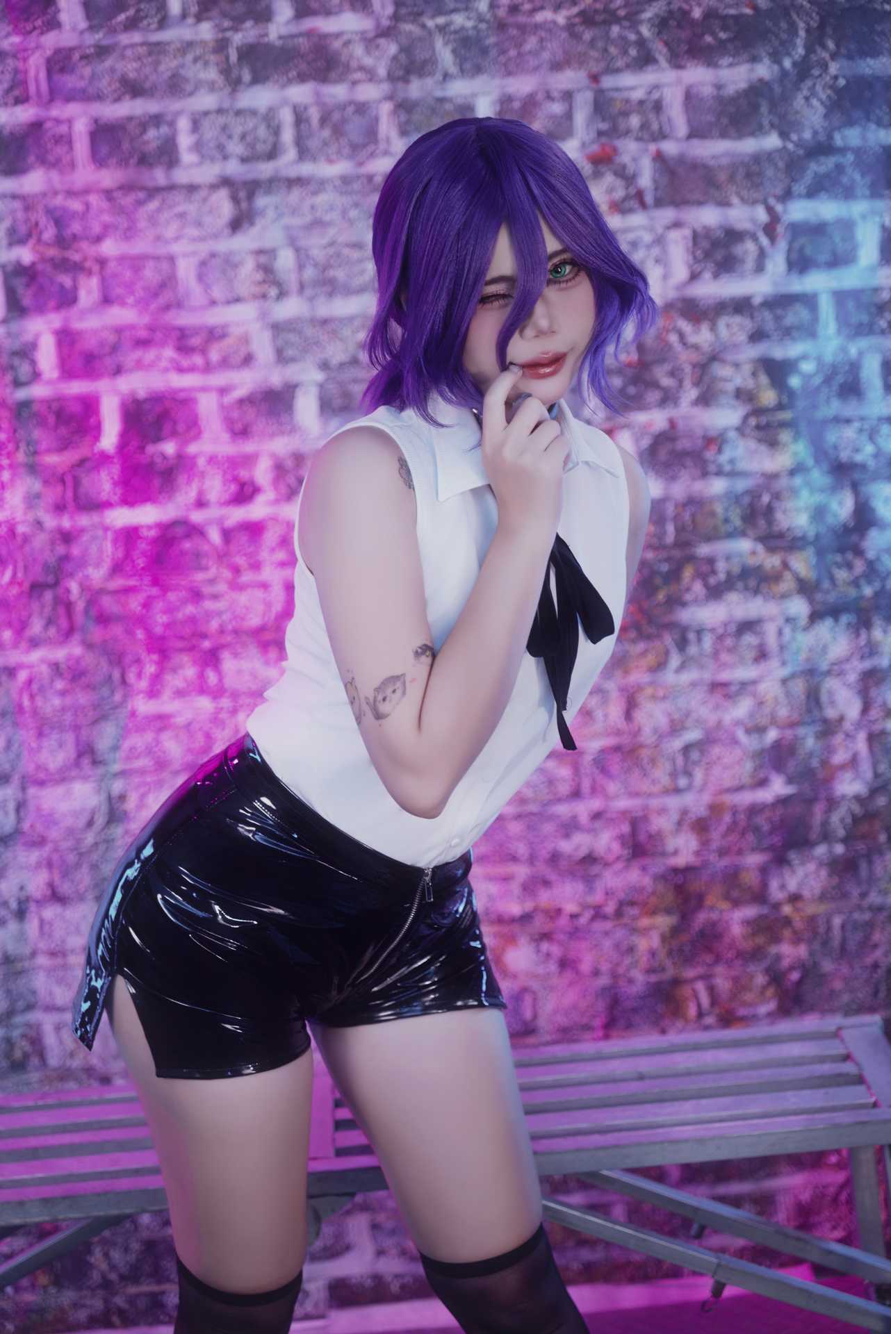 Miinmeow cosplay Reze – Chainsaw Man “49 photos”
