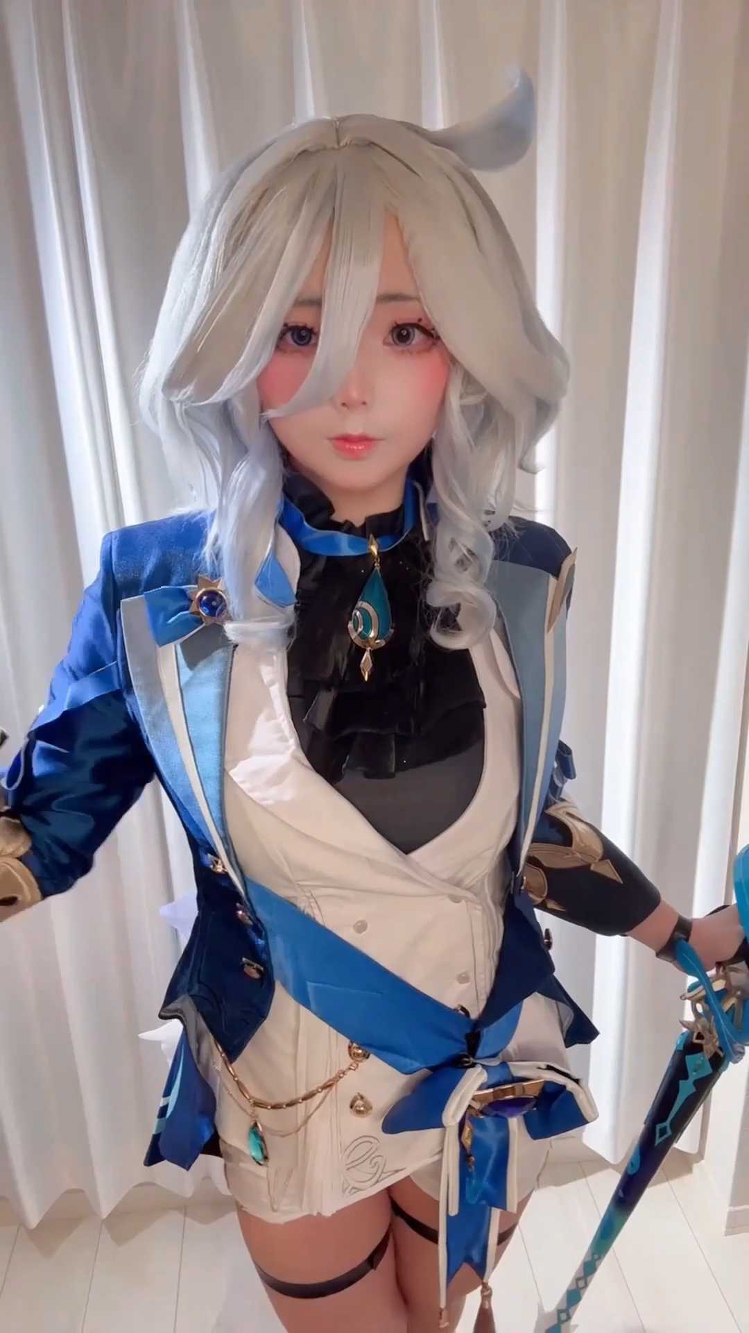 ChuChu Magic cosplay Furina – Genshin Impact “24 photos and 1 video”