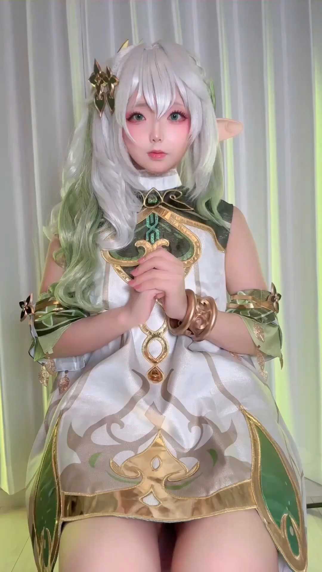 ChuChu Magic cosplay Nahida – Genshin Impact “17 photos and 1 video”