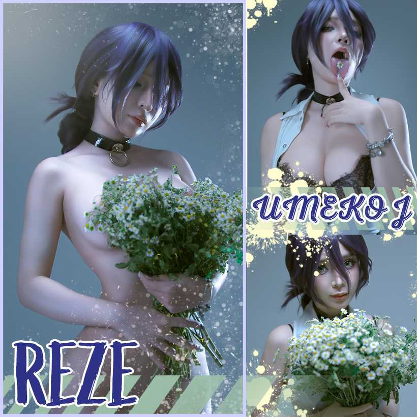 Umeko J cosplay Reze – Chainsaw Man “104 photos and 6 videos”