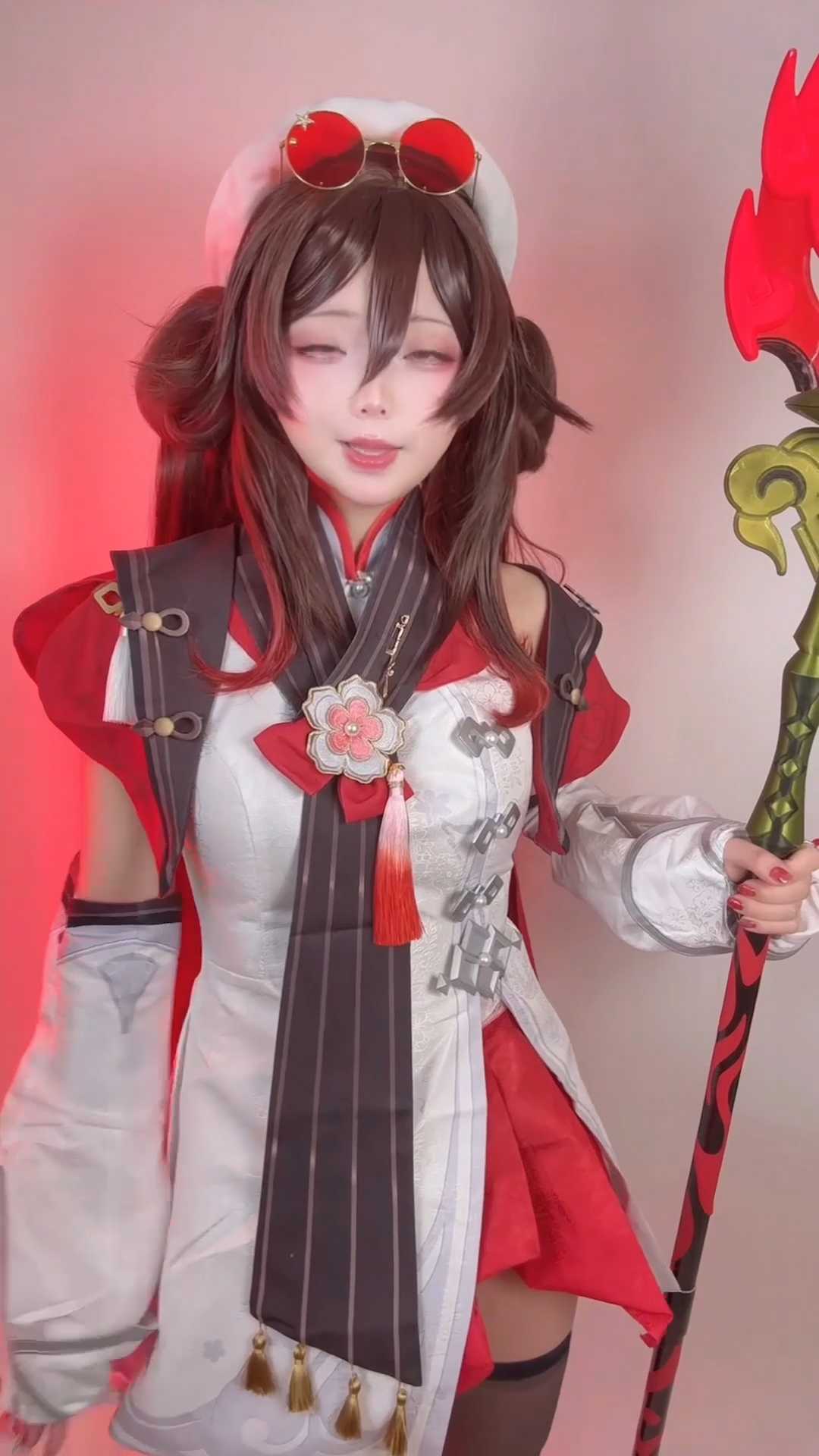 ChuChu Magic cosplay Hutao – Genshin Impact “19 photos and 1 video”