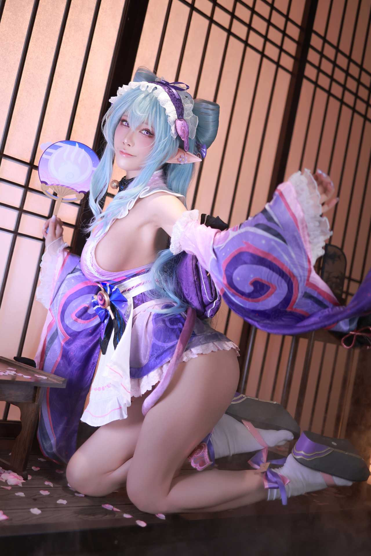 水淼Aqua cosplay Yumemizuki Mizuki – Genshin Impact “69 photos”