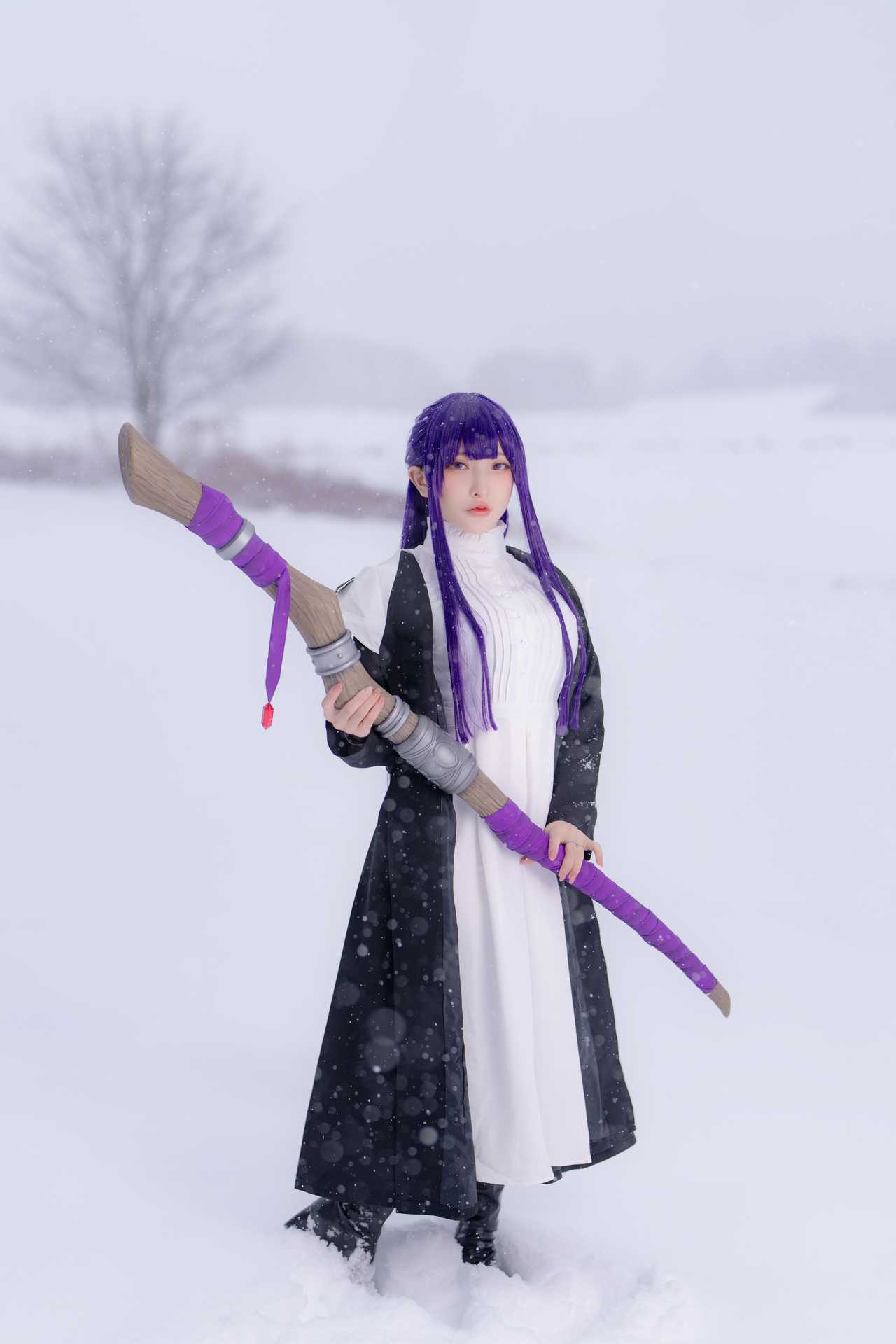 小丁 (Xiao Ding) cosplay Fern – Sousou no Frieren “72 photos and 2 videos”