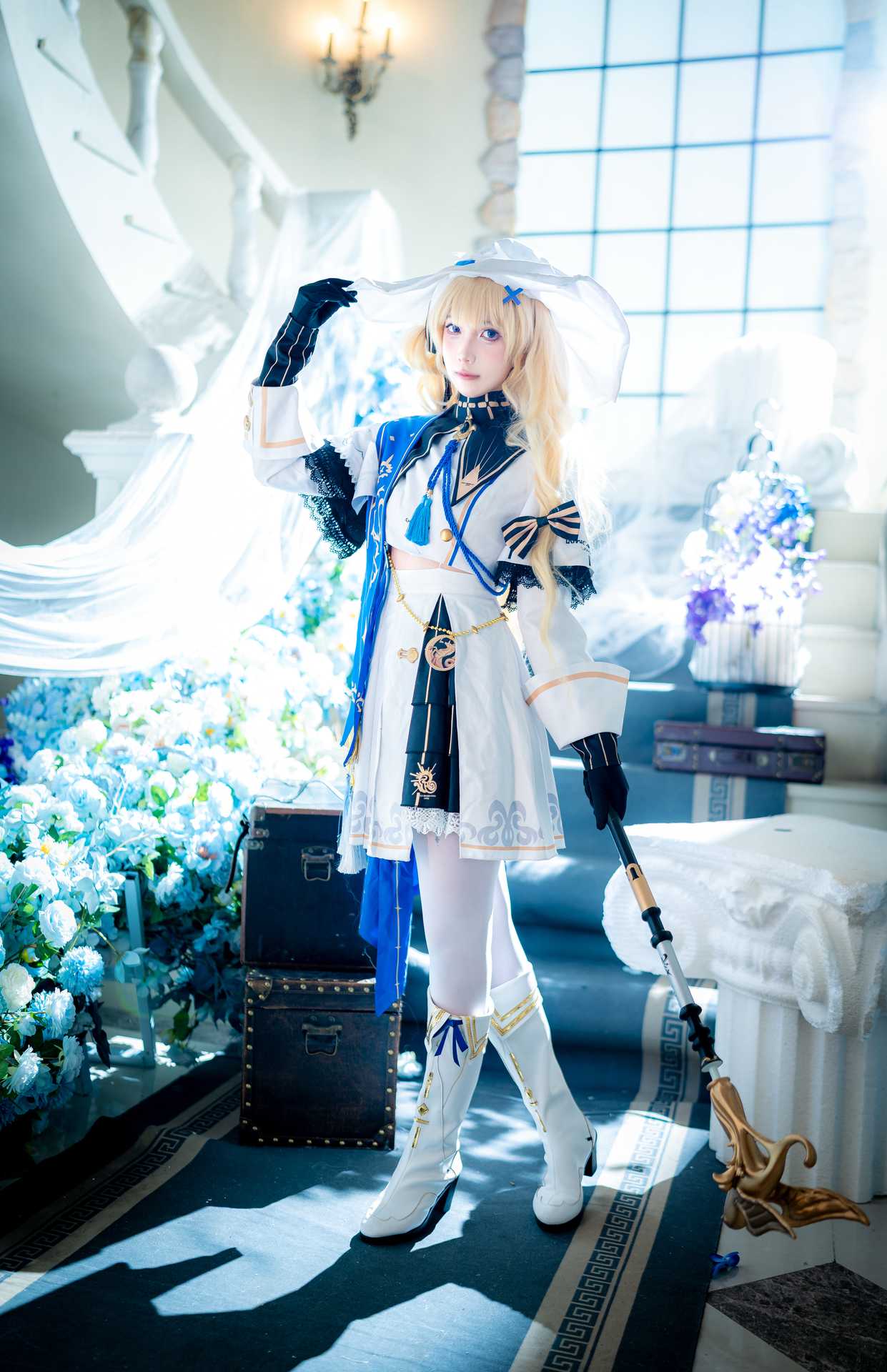 小和甜酒 (xiaohetianjiu) cosplay Phoebe – Wuthering Waves “77 photos”