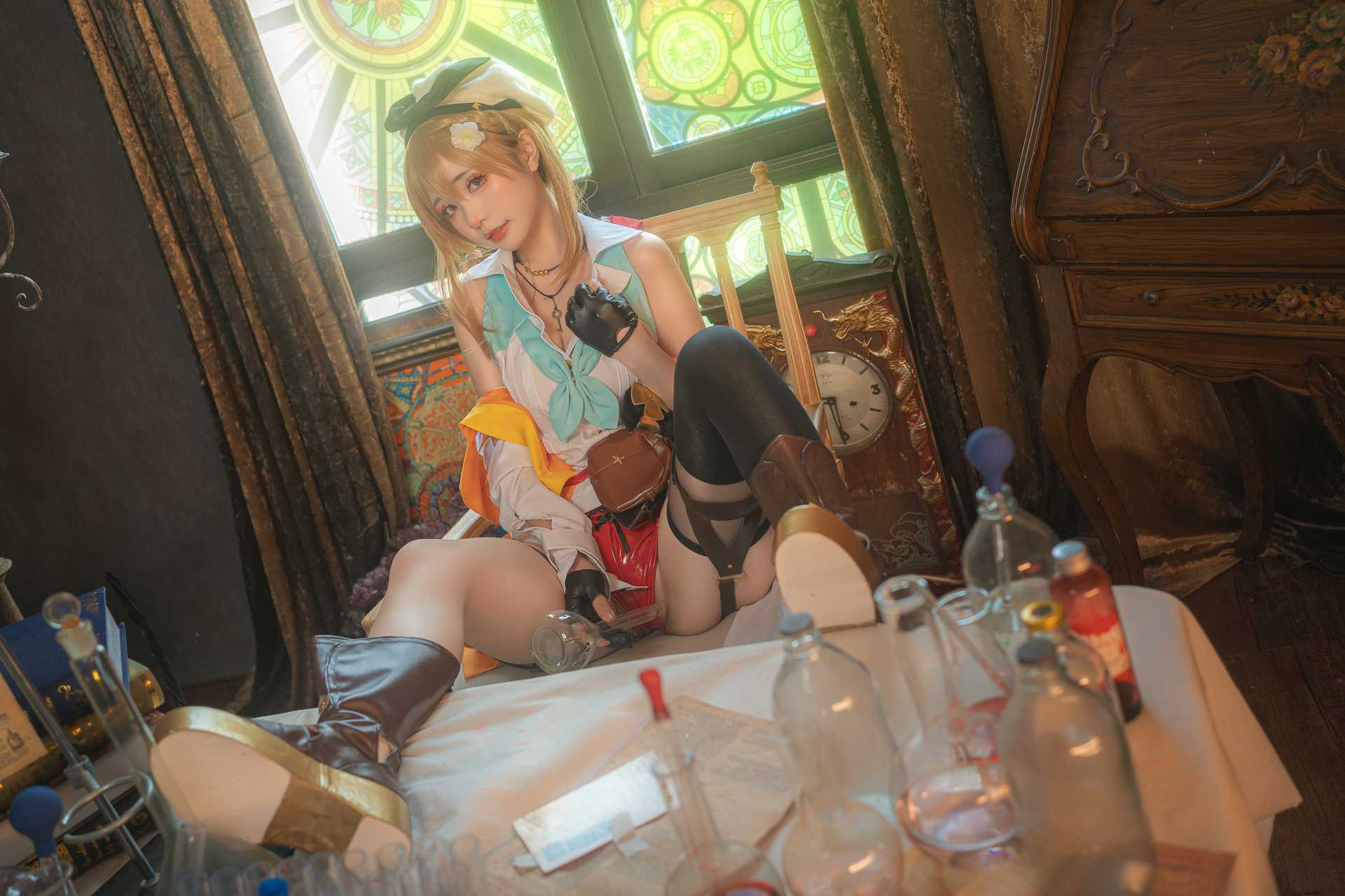 Nekokoyoshi (爆机少女喵小吉) cosplay Reisalin Ryza Stout – Atelier Ryza “71 photos and 3 videos”