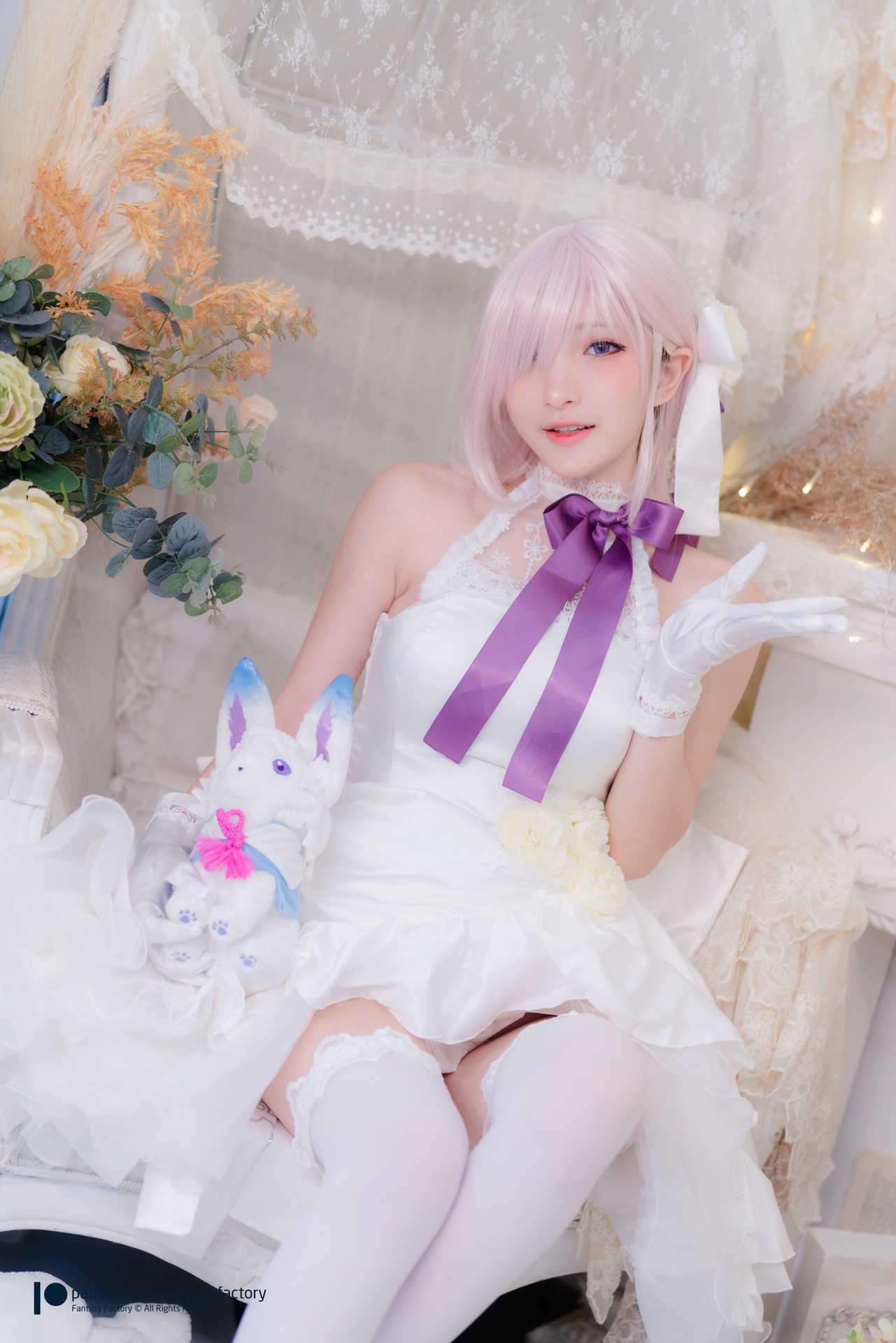 Fantasy Factory – 小丁 (Xiao Ding) cosplay Mashu Kyrielight – Fate/Grand Order “116 photos”