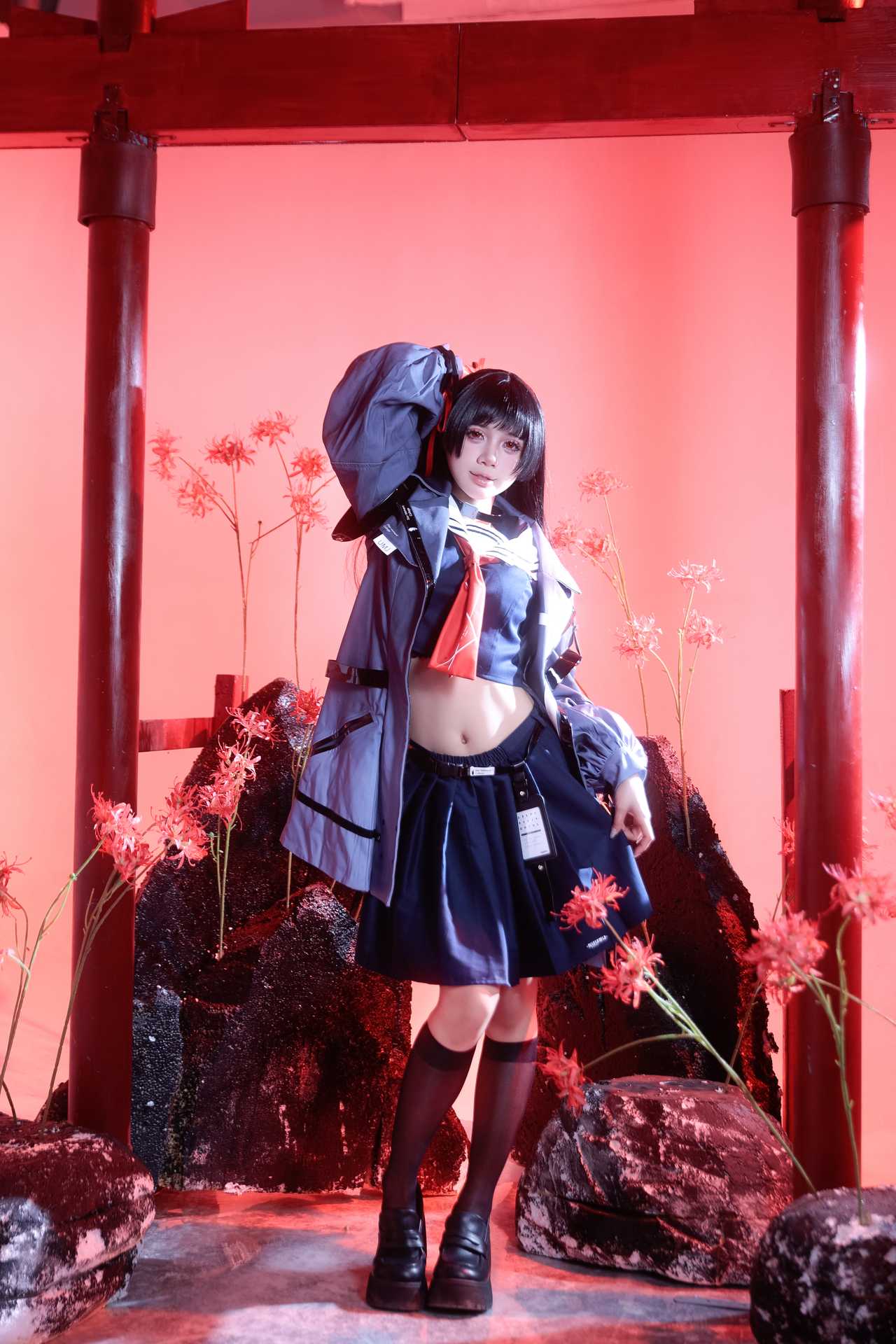 PoppaChan cosplay Chisa – Wuthering Waves “84 photos and 10 videos”